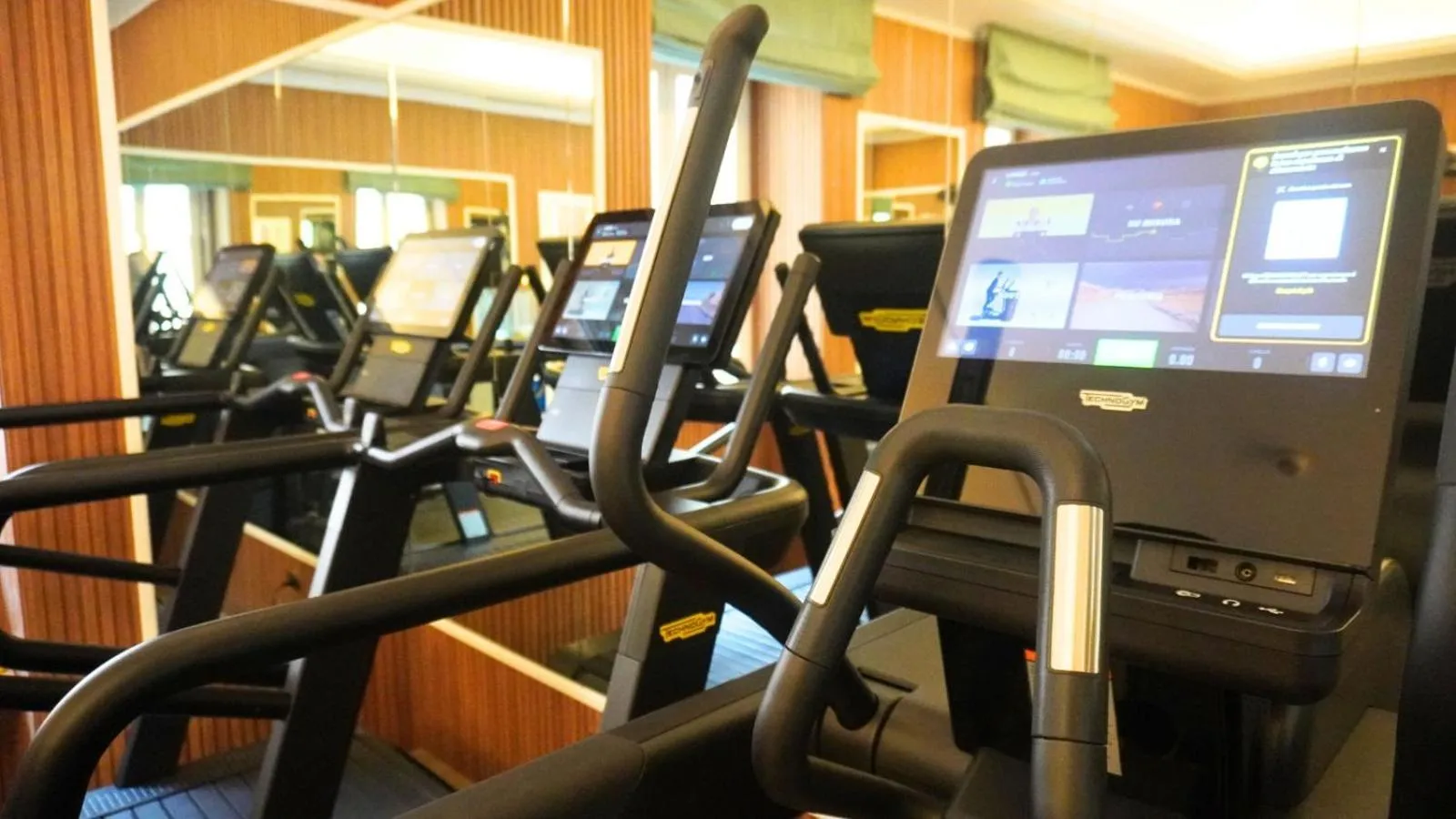 Fitness centre/facilities in Grand Hotel Santa Lucia