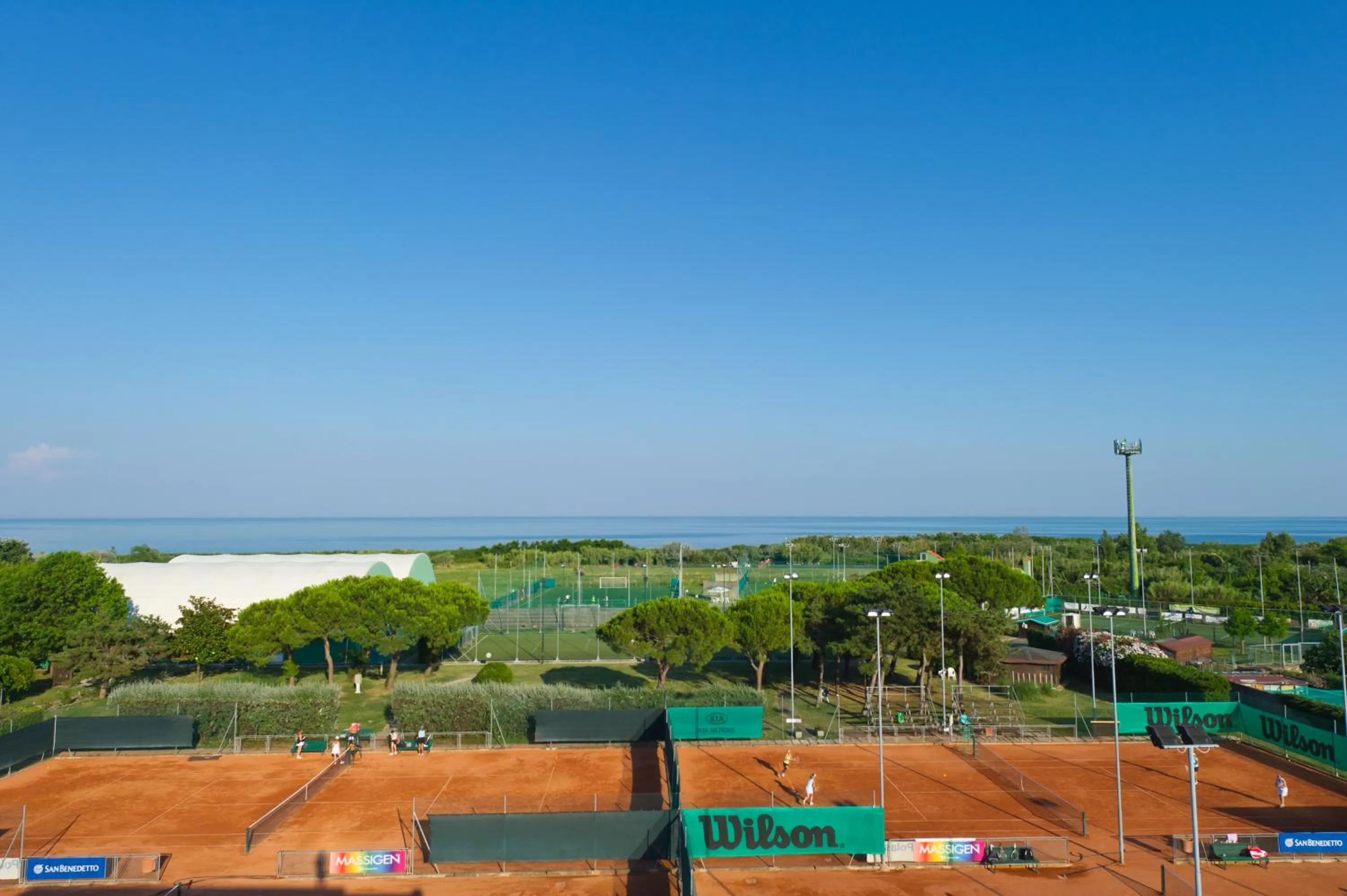 Tennis court in Ca' Del Moro