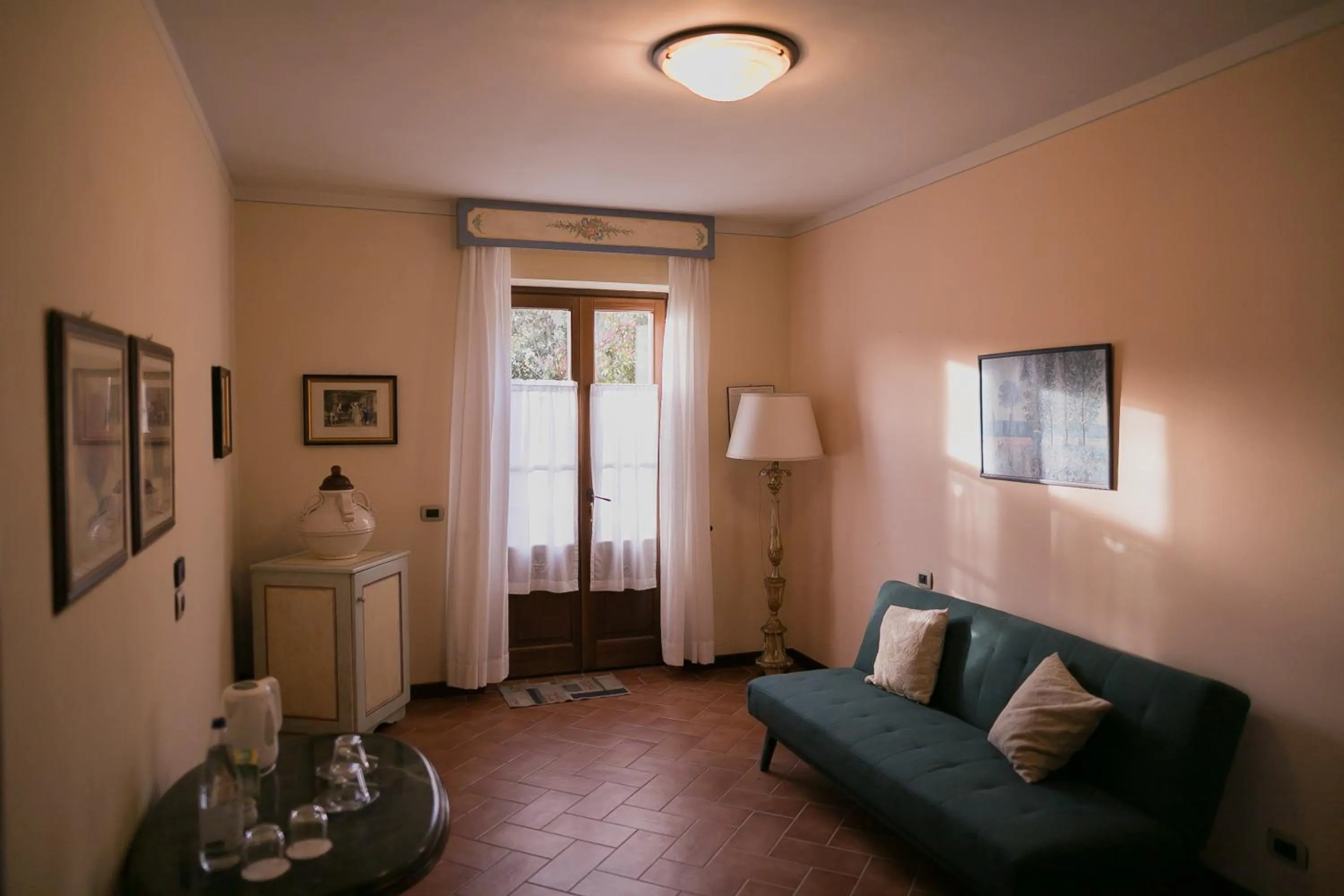 Living room in Borgo I Tre Baroni - Spa Suites & Resort