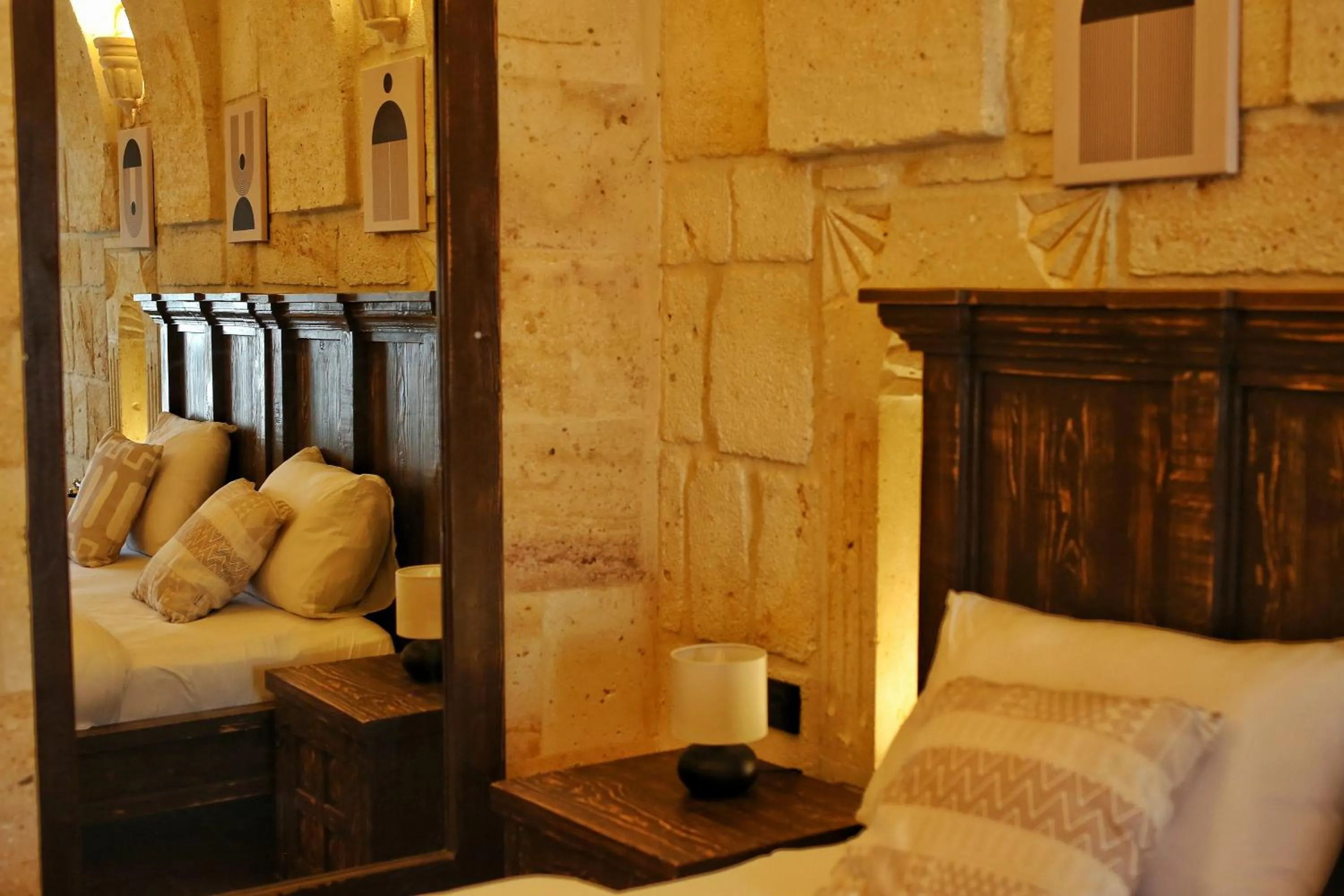 Decorative detail, Bed in Nujel'm Cappadocia