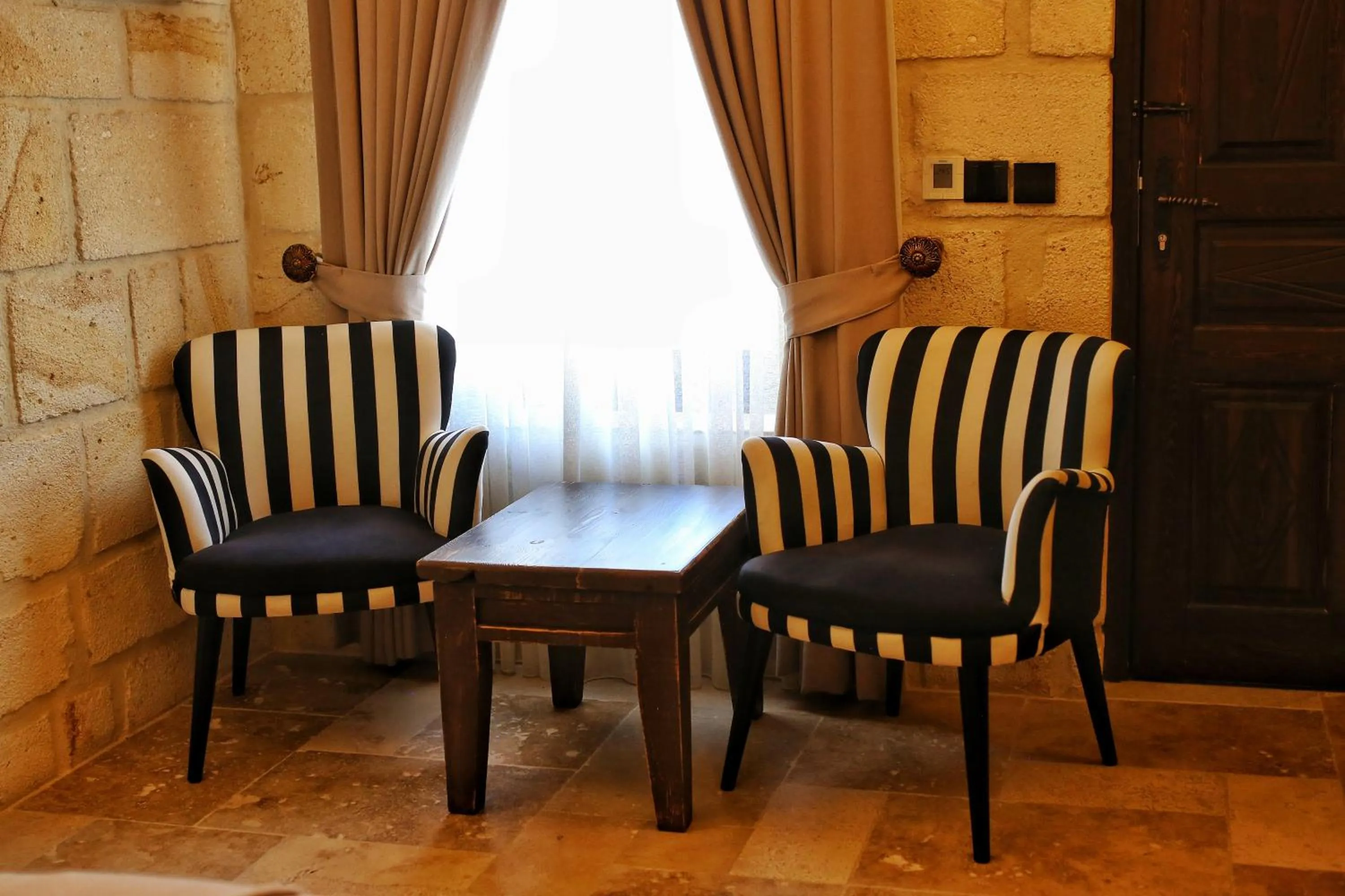 Seating area in Nujel'm Cappadocia