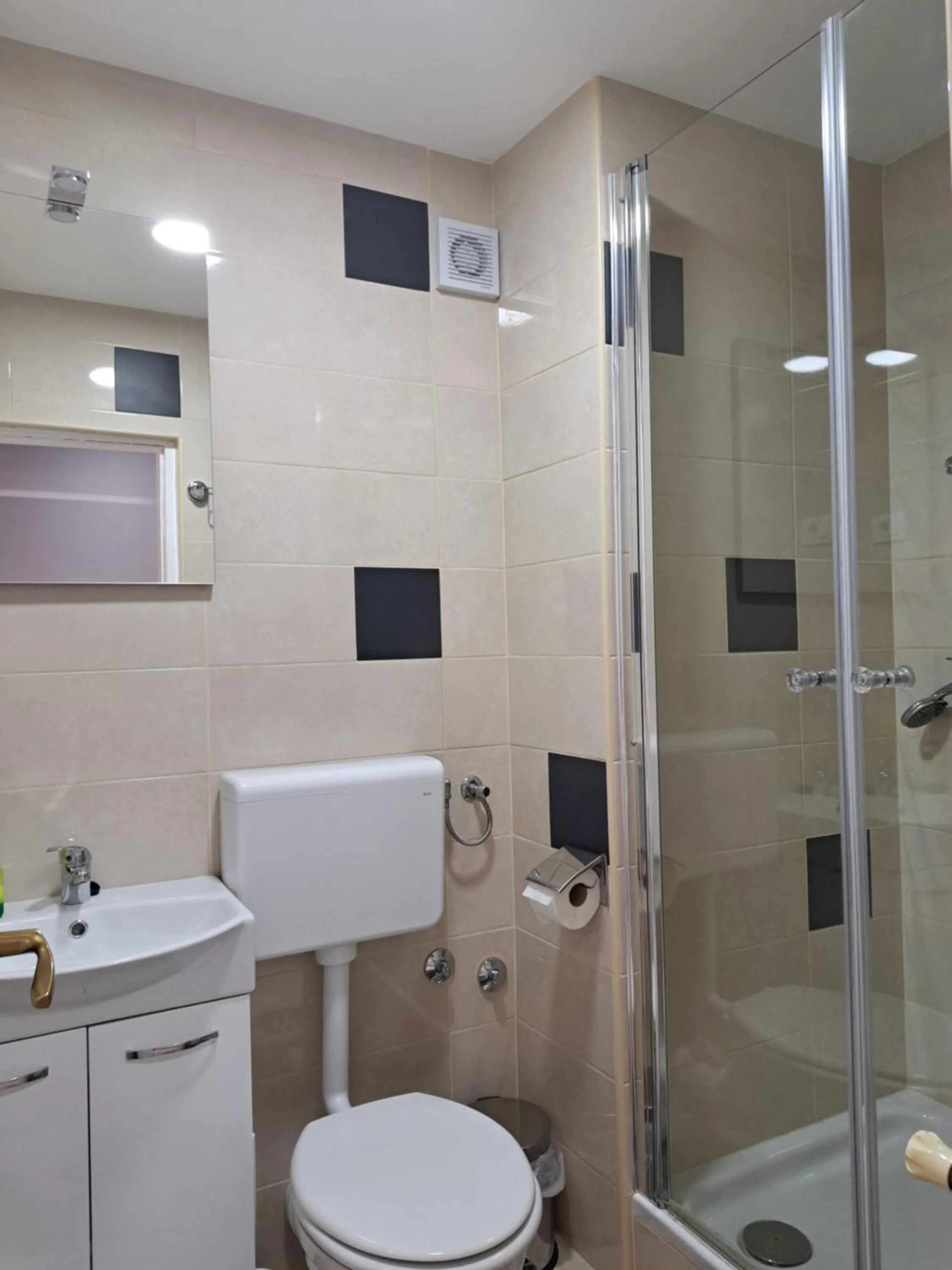 Shower in Apartmani i sobe Đurđan