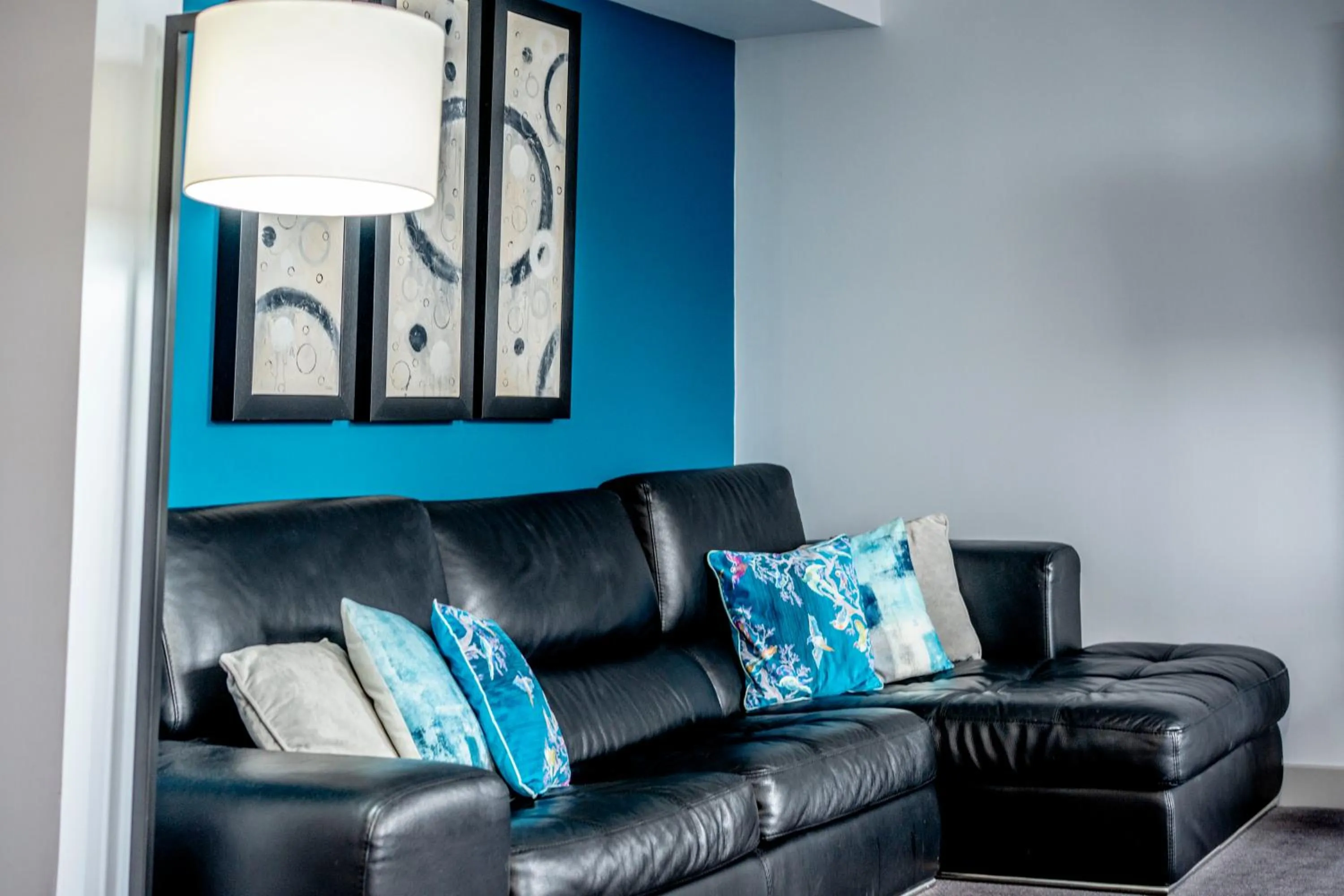 Seating area in Colessio