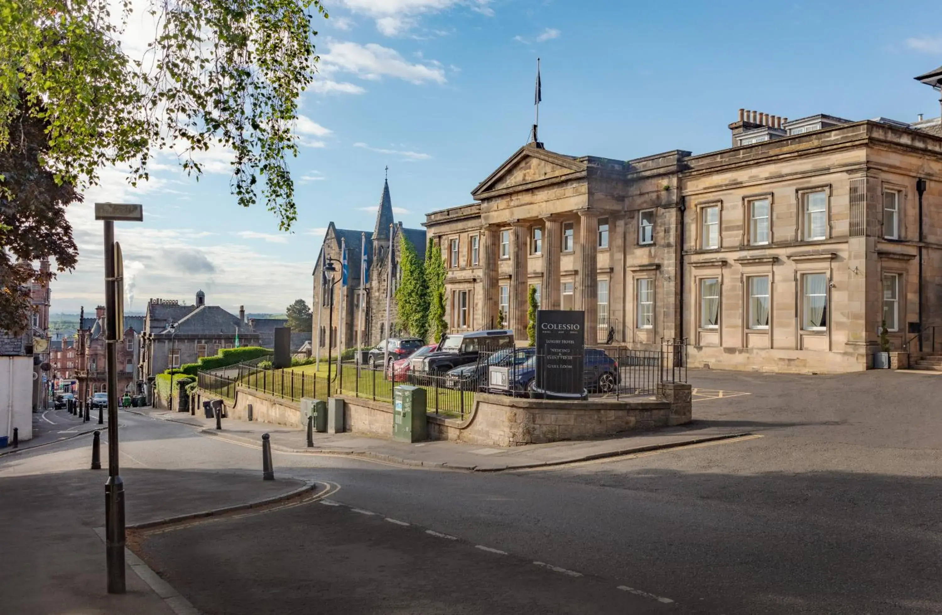 Property building in Colessio Property building in Colessio