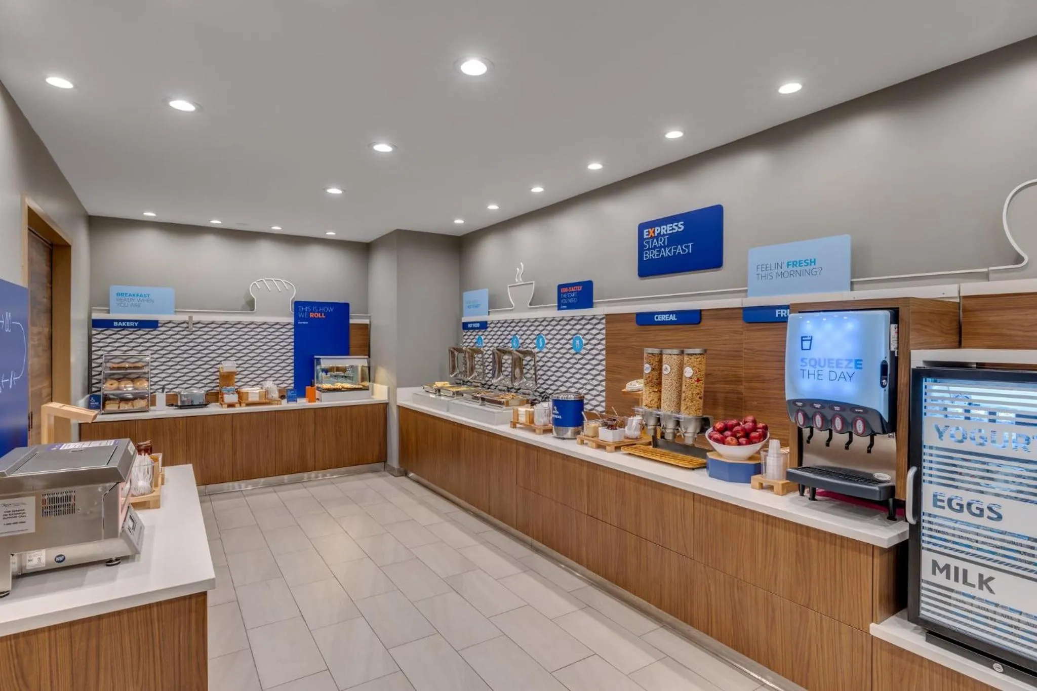 Breakfast in Holiday Inn Express & Suites Hawaiian Gardens by IHG