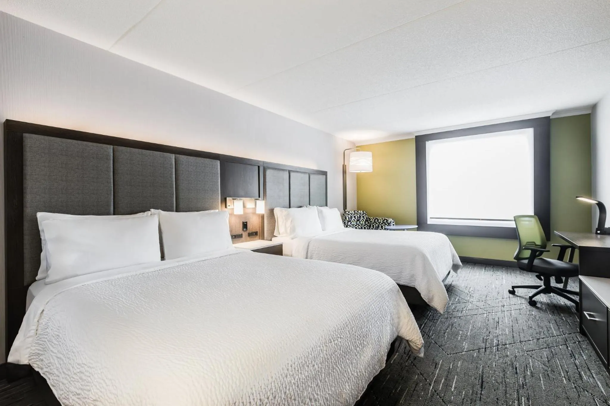 Photo of the whole room, Bed in Holiday Inn Express & Suites Toronto Airport South by IHG