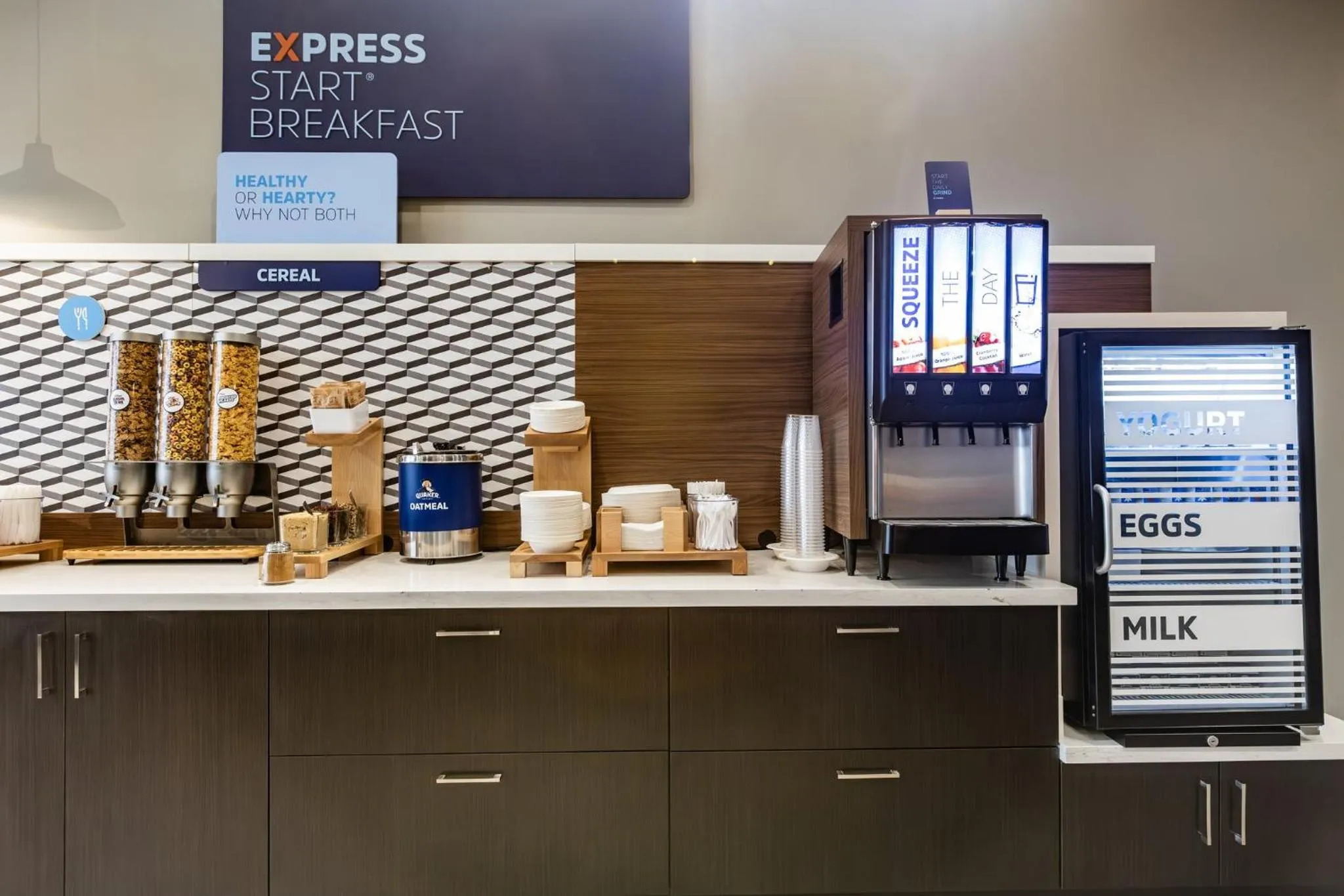 Breakfast in Holiday Inn Express & Suites Toronto Airport South by IHG