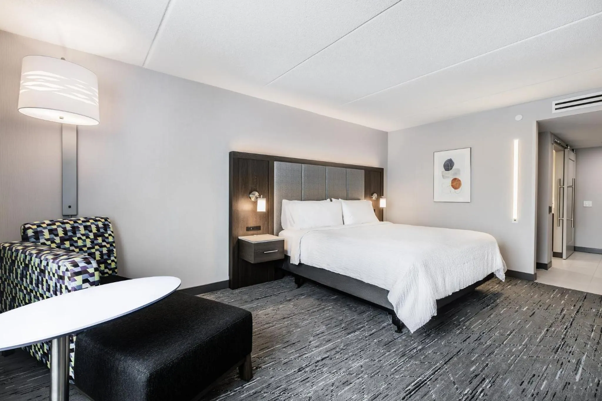 Photo of the whole room, Bed in Holiday Inn Express & Suites Toronto Airport South by IHG