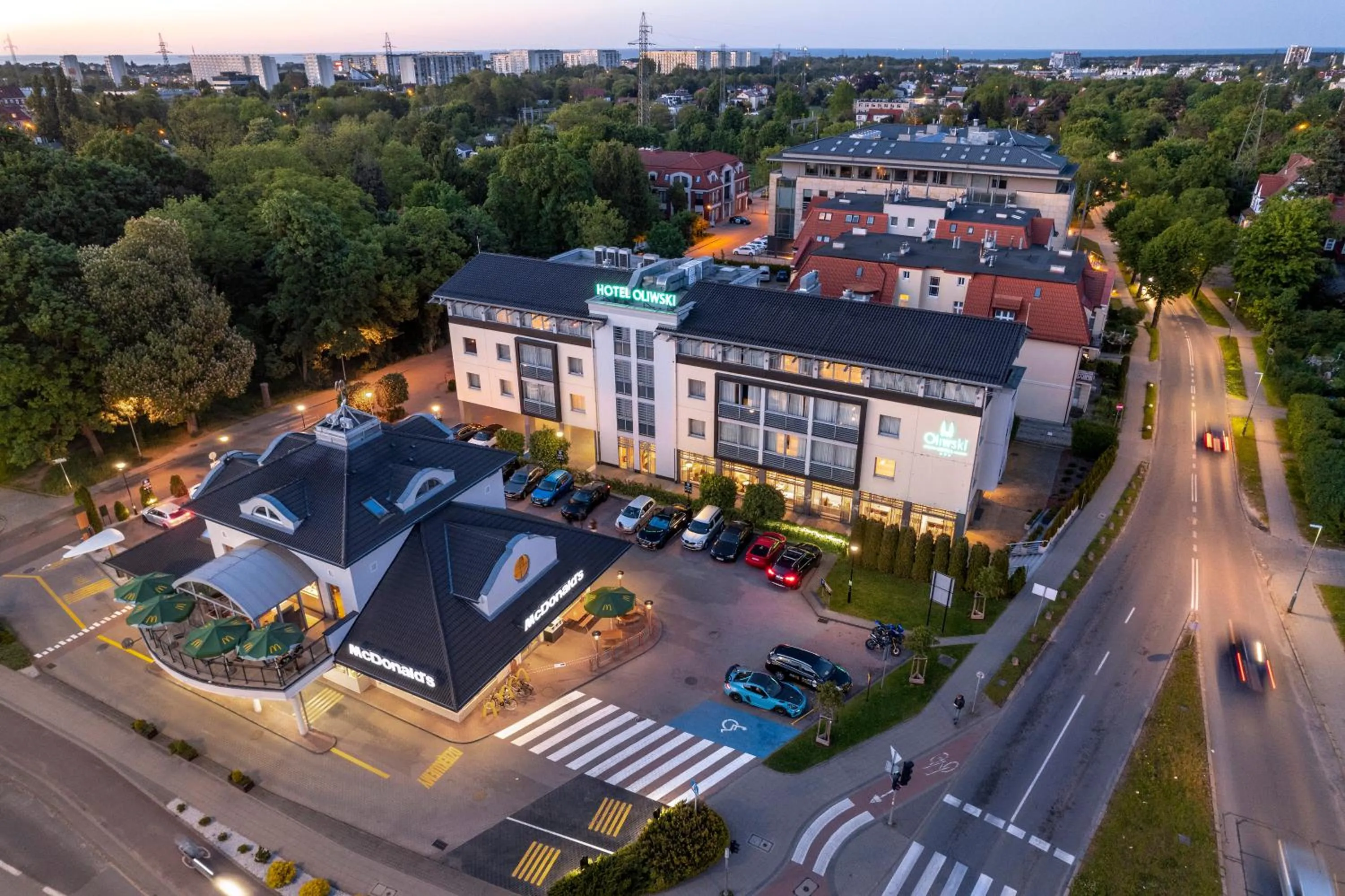 Property building in Hotel Oliwski