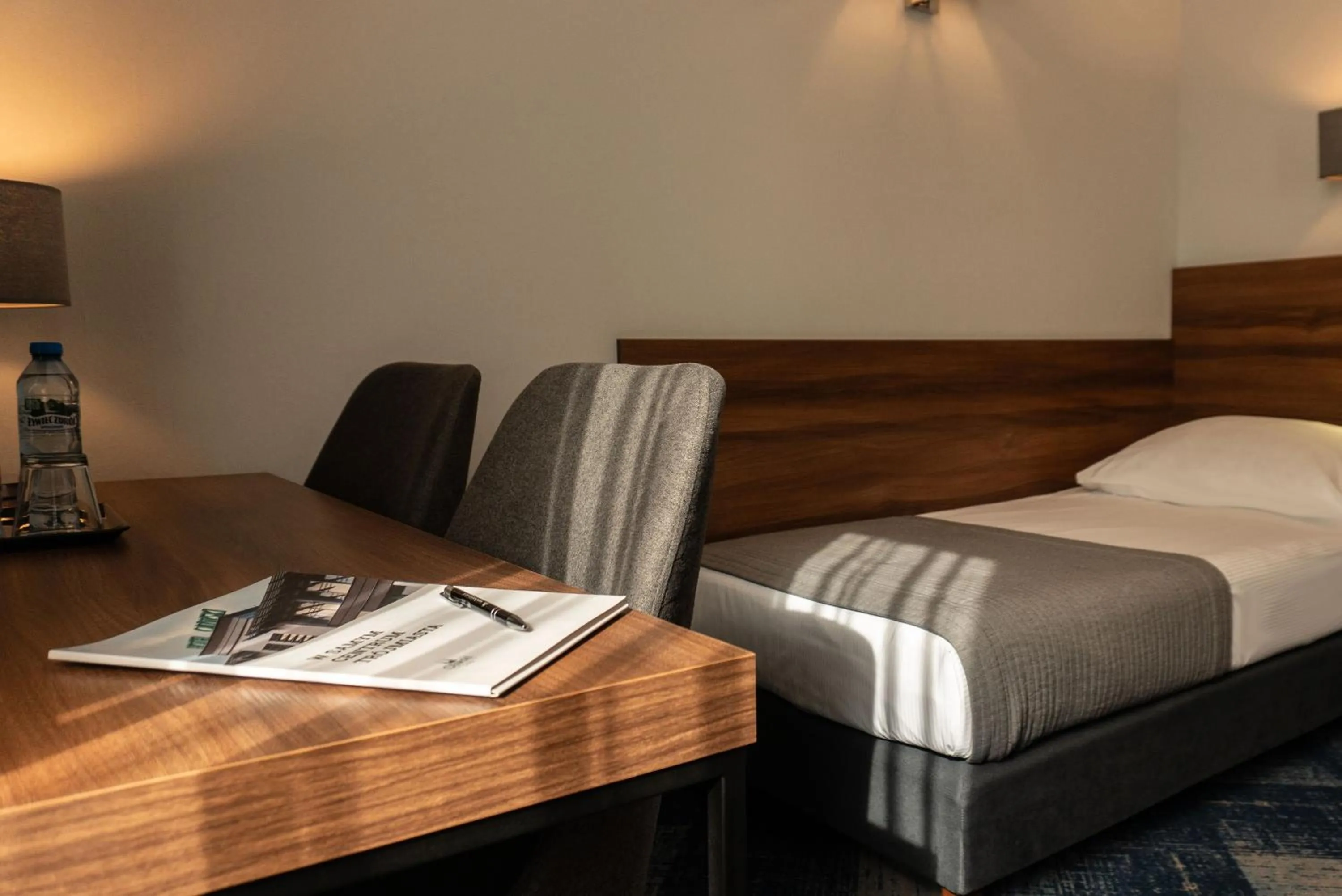 Bed in Hotel Oliwski