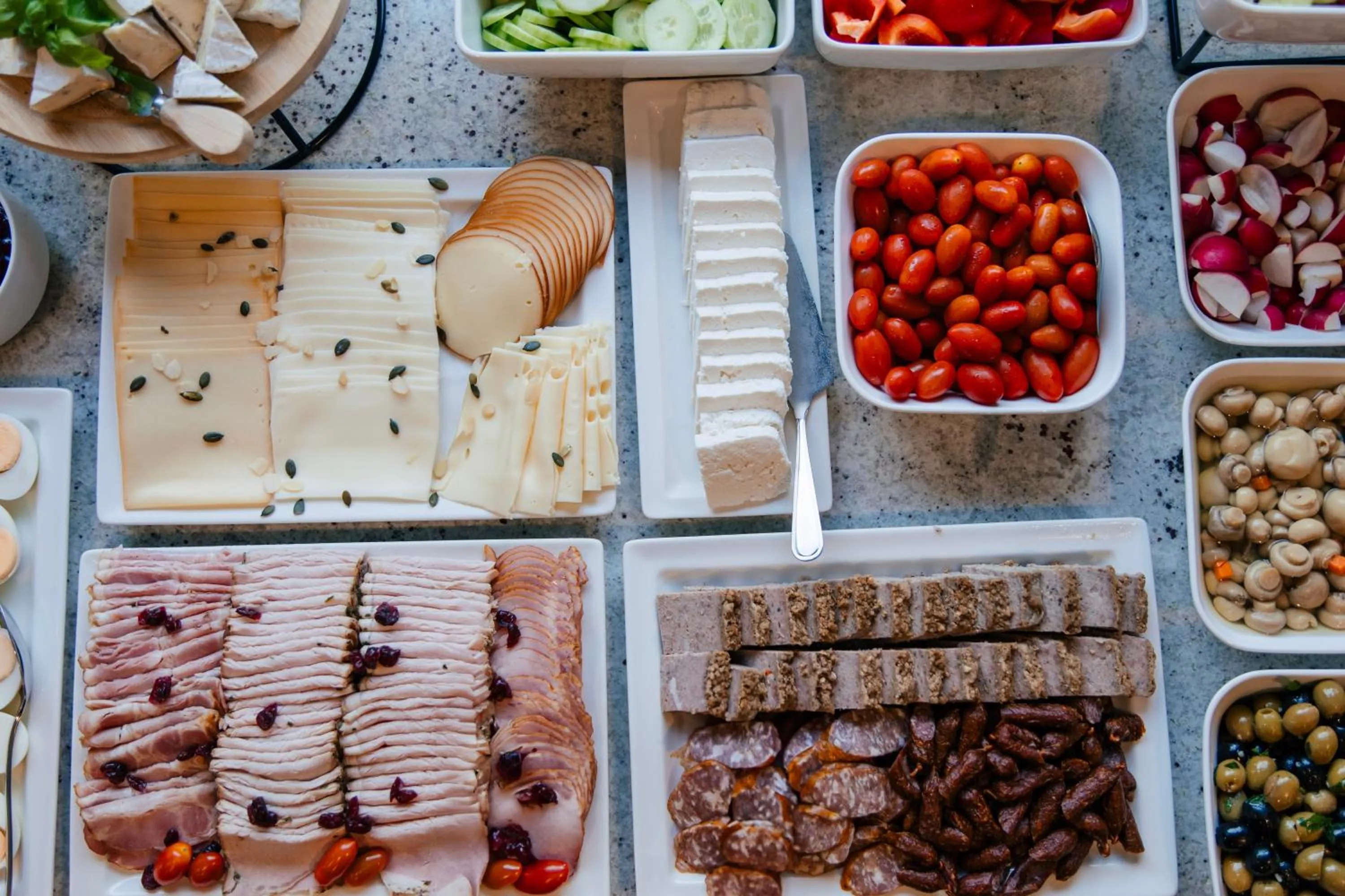 Breakfast in Hotel Oliwski