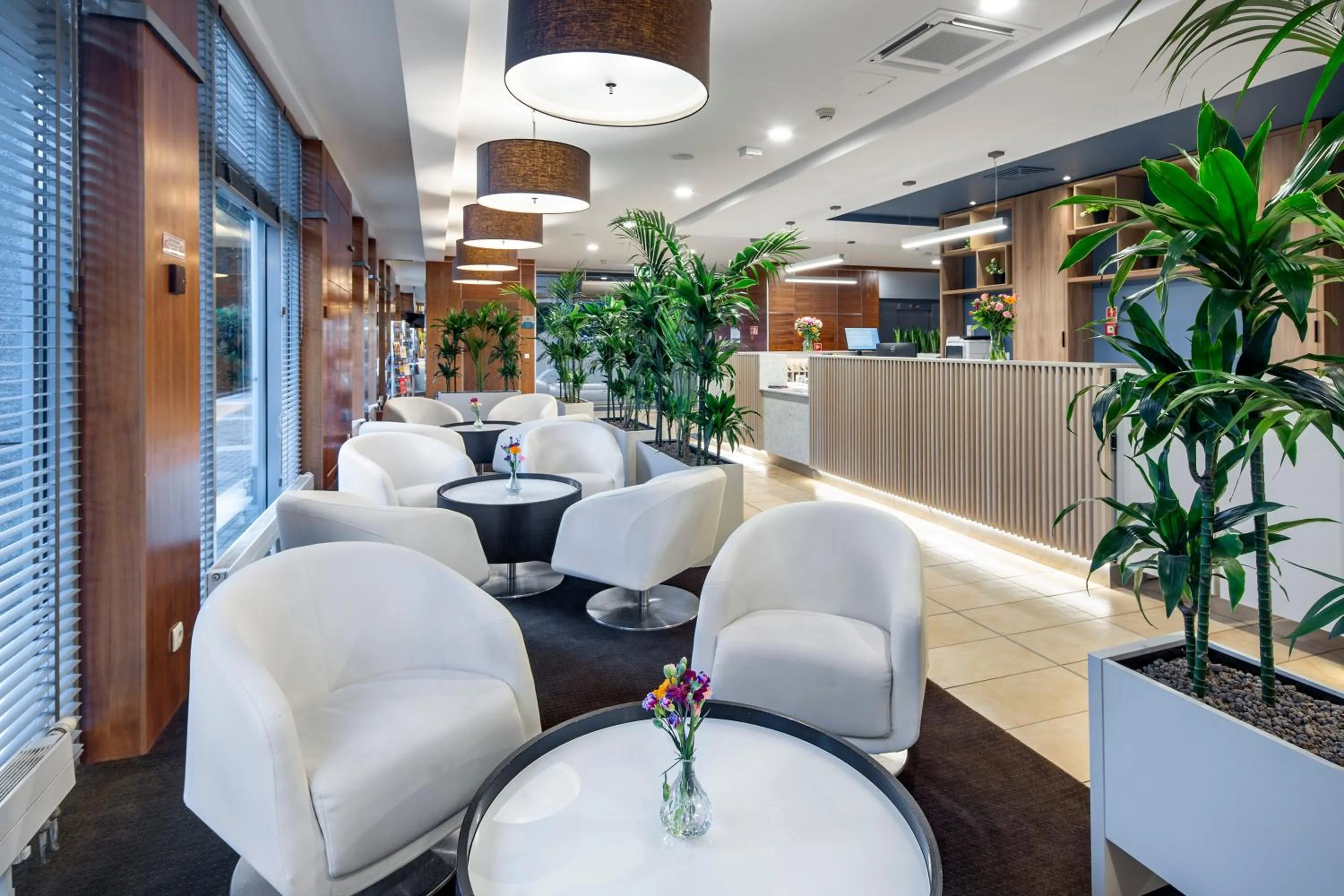 Lobby or reception in Hotel Oliwski