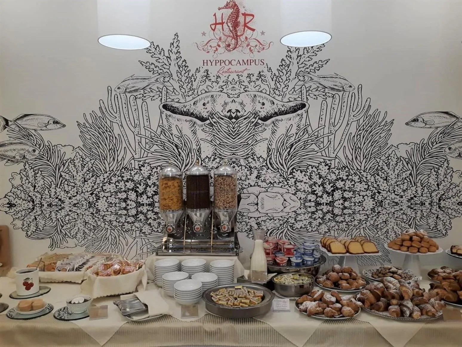 Restaurant/places to eat in Hotel Le Tegnue