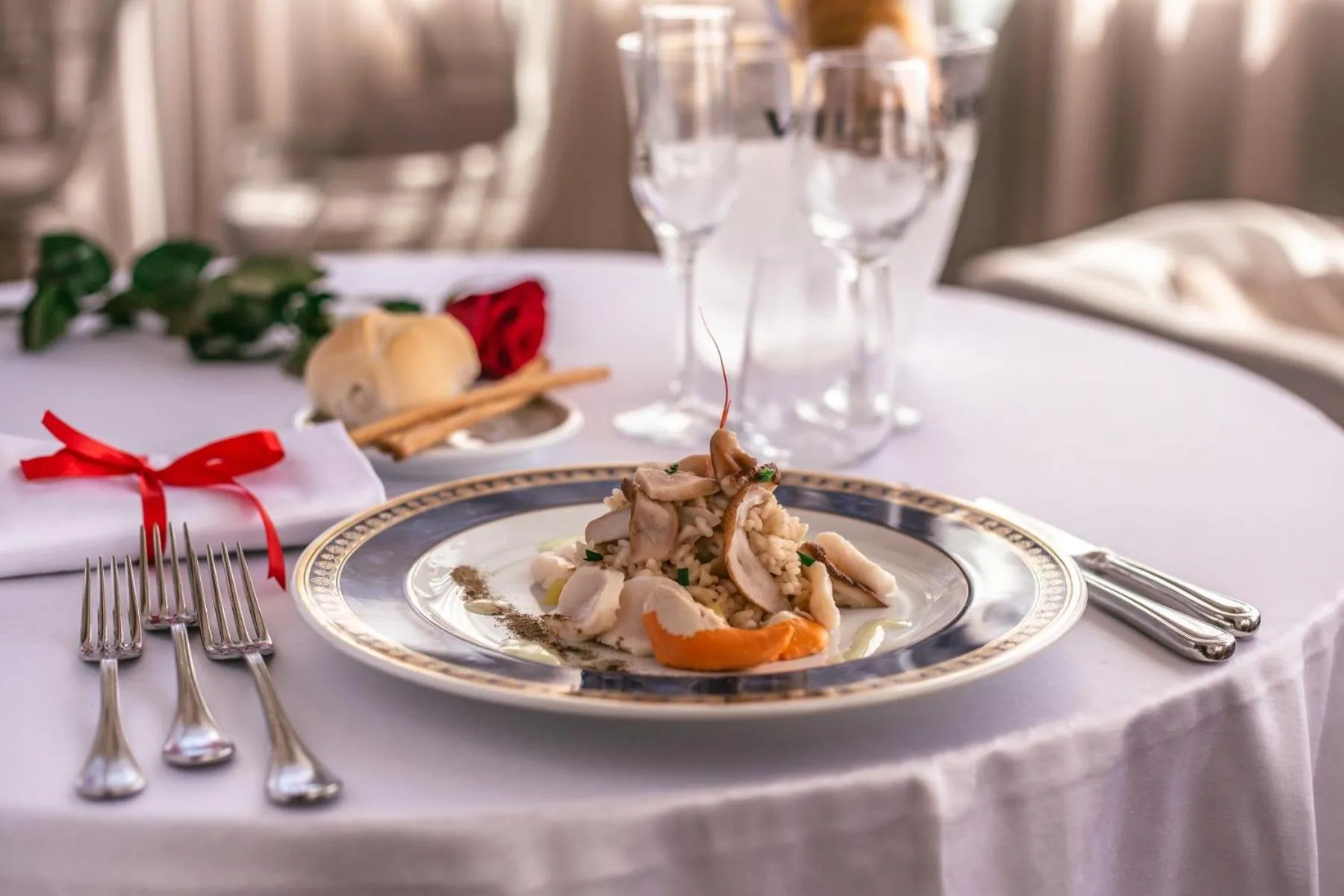 Restaurant/places to eat in Hotel Le Tegnue