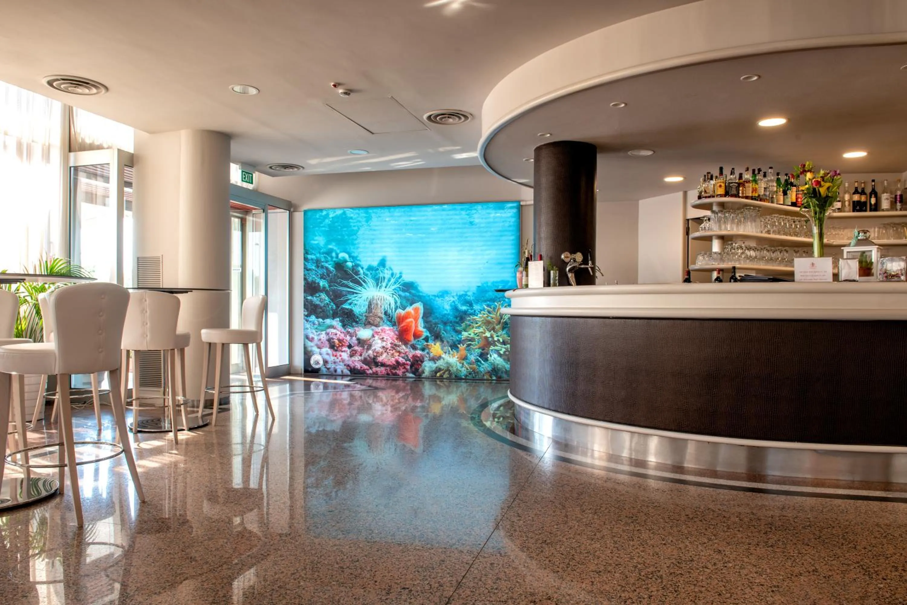 Lobby or reception in Hotel Le Tegnue