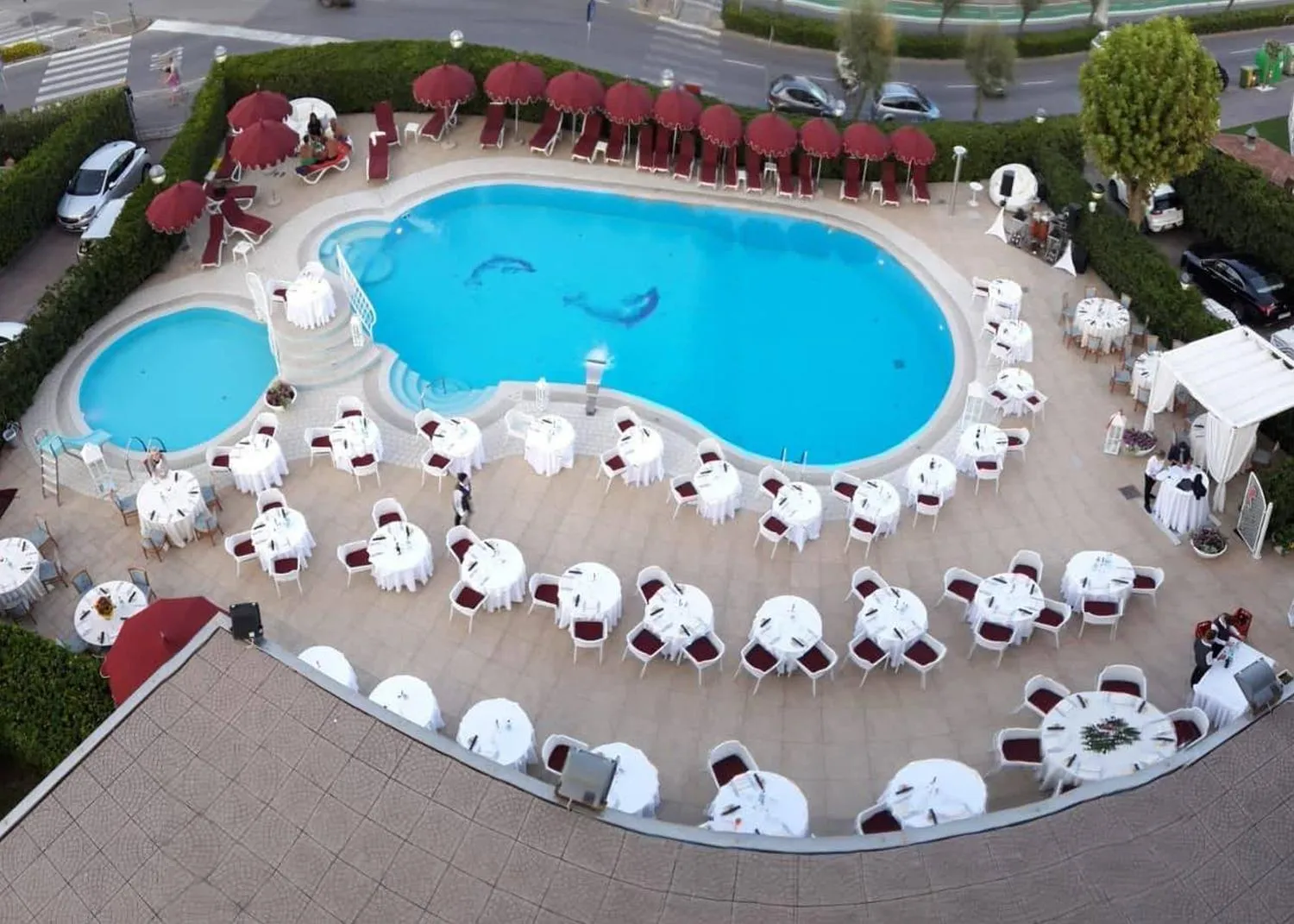 Restaurant/places to eat in Hotel Le Tegnue