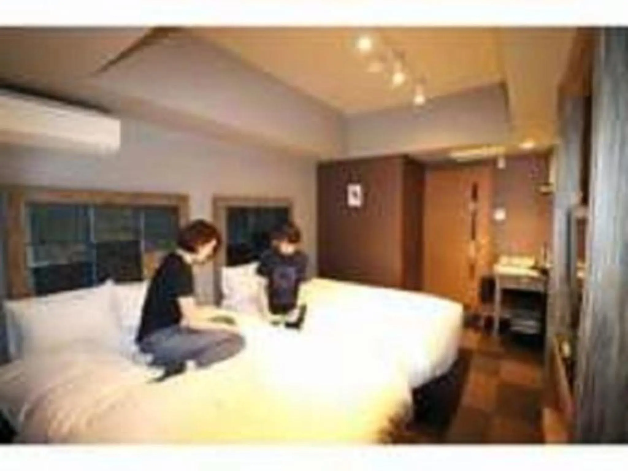 Bed in HOTEL RELIEF Namba Daikokuchou - Vacation STAY 33958v