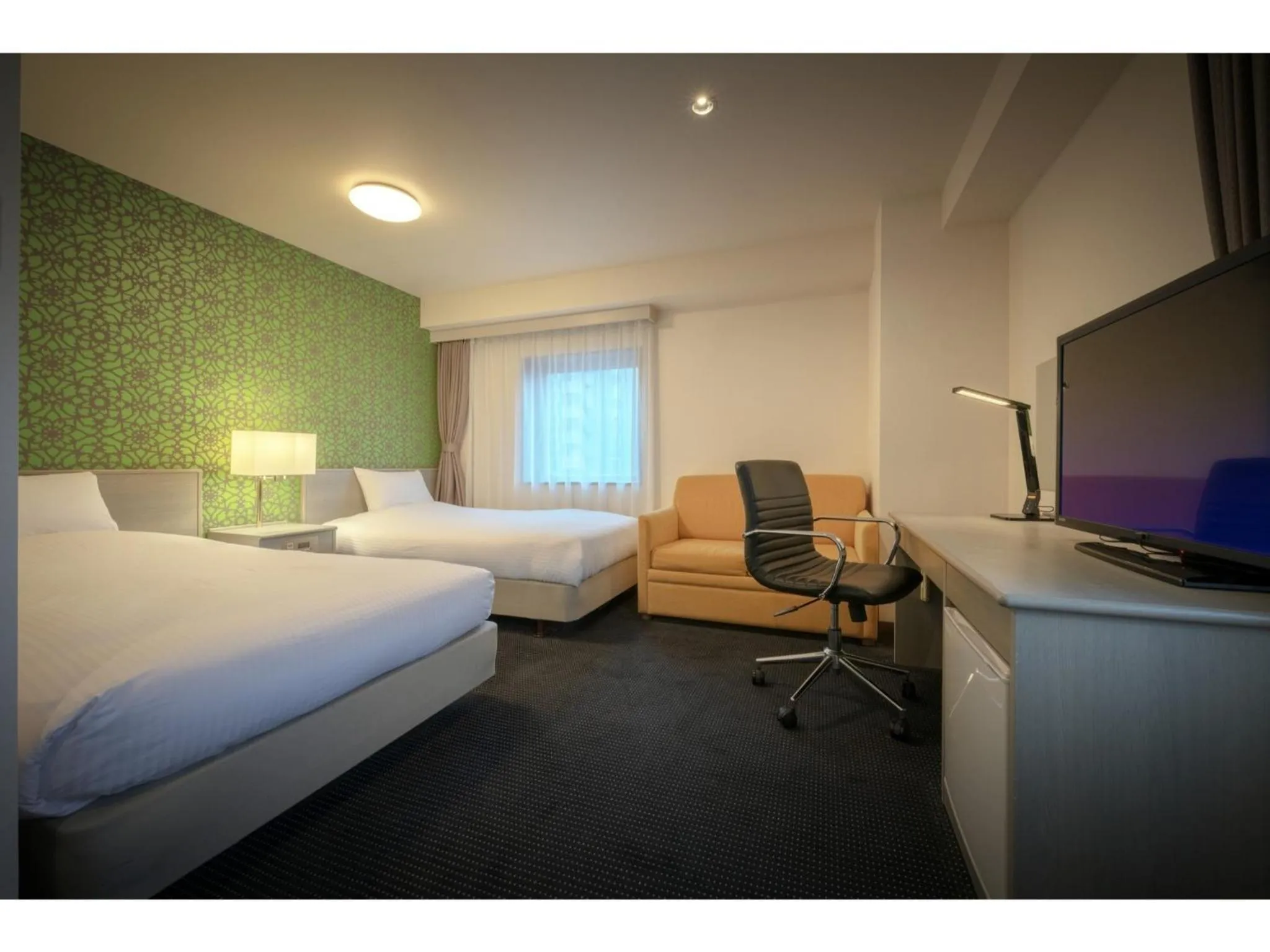 Bed in Hotel Ronshan Sapporo - Vacation STAY 64963v