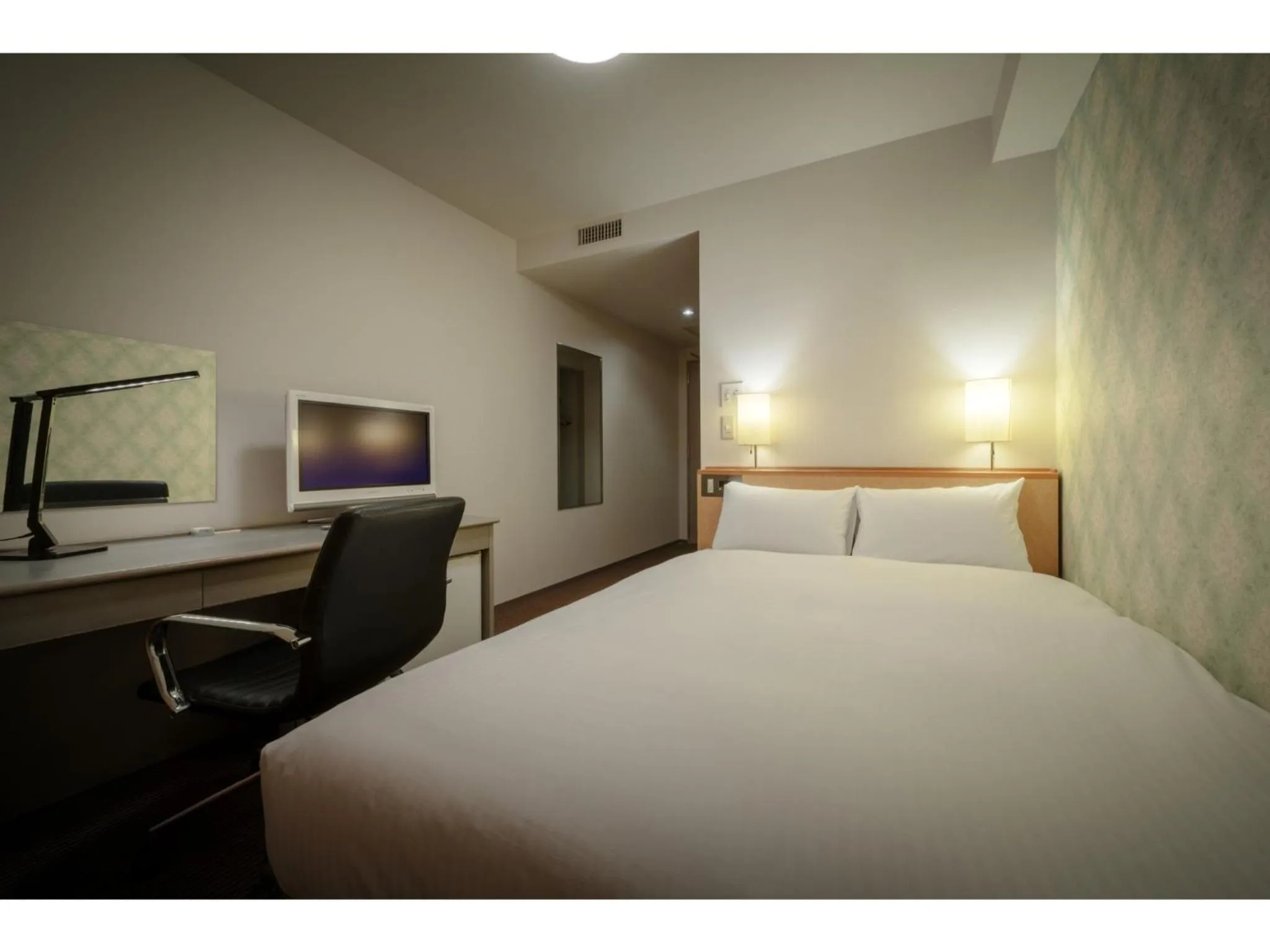 Bed in Hotel Ronshan Sapporo - Vacation STAY 64953v