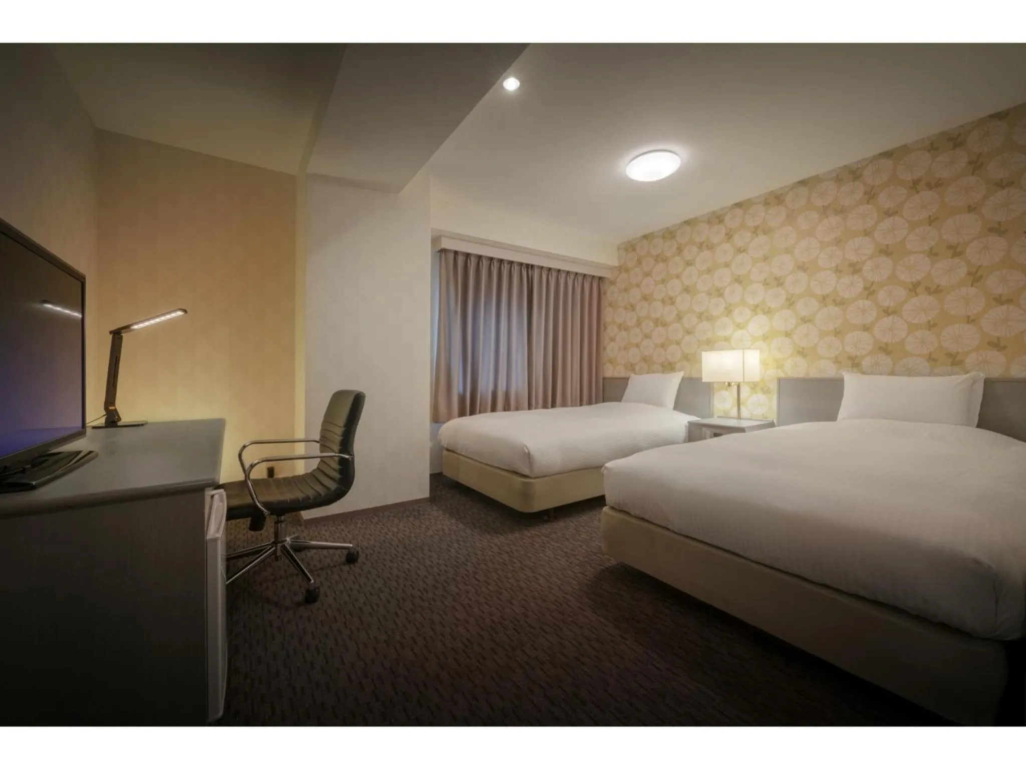 Bed in Hotel Ronshan Sapporo - Vacation STAY 64957v