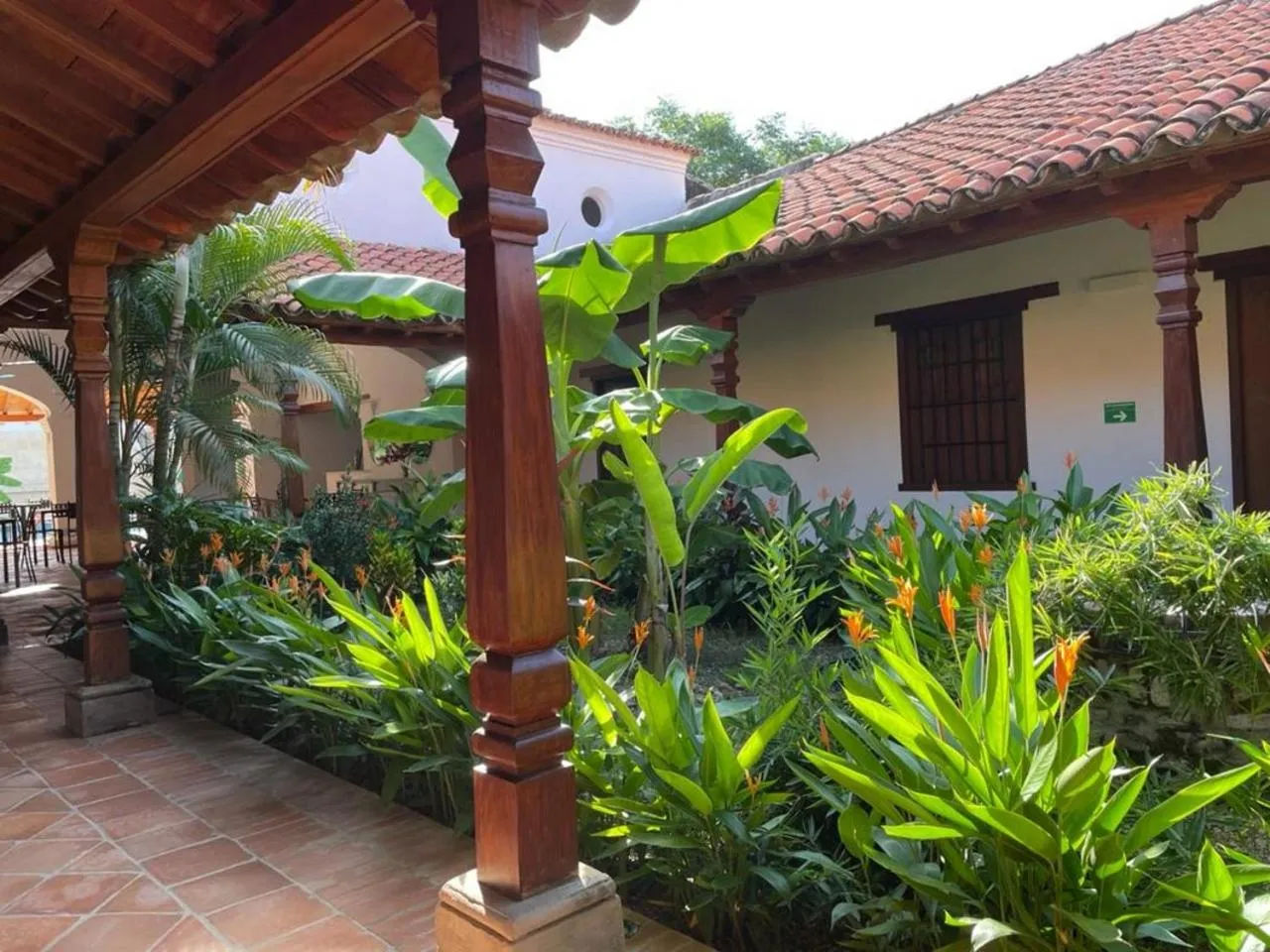 Patio in Karakali Boutique Hotel