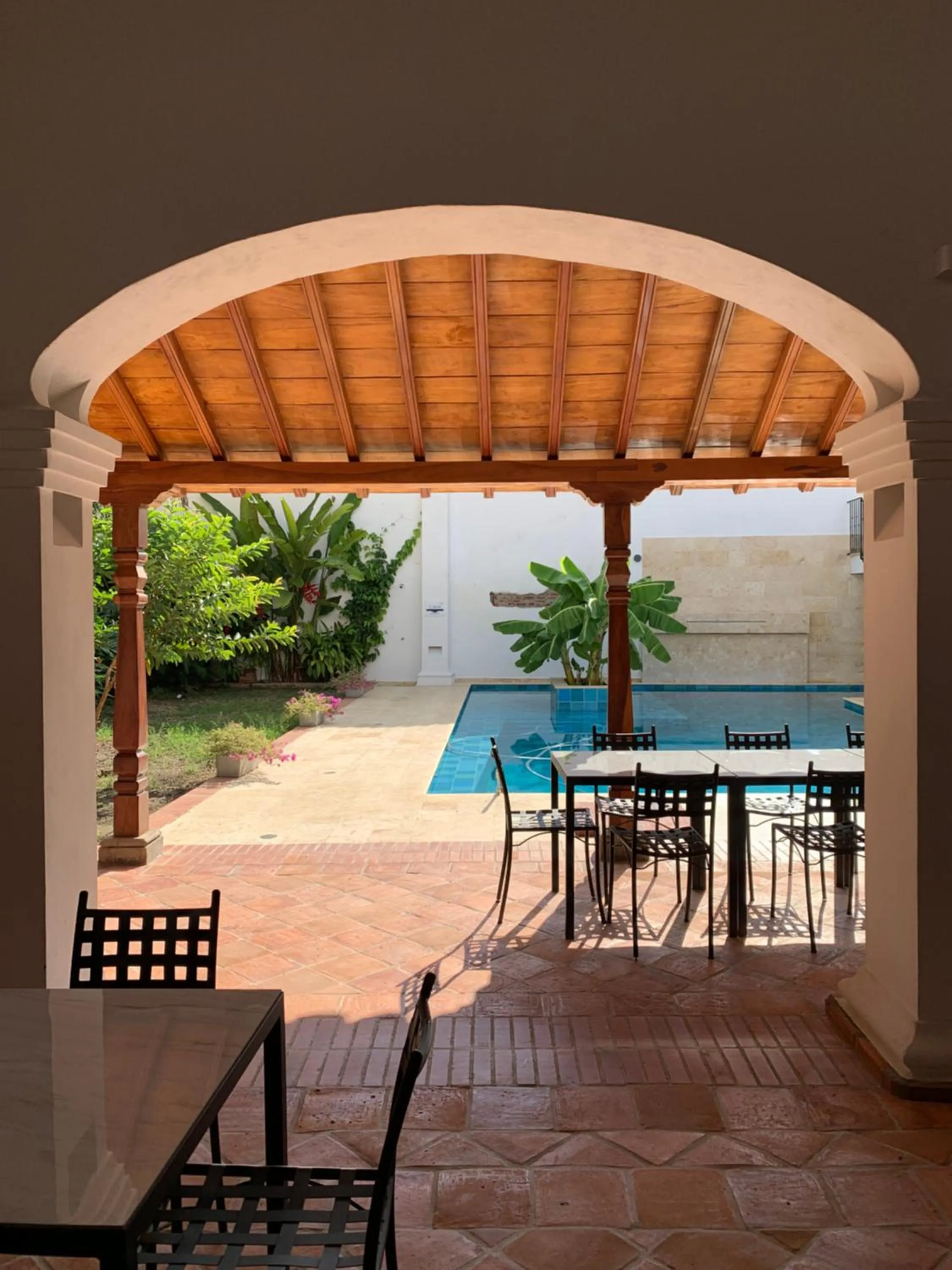 Dining area in Karakali Boutique Hotel