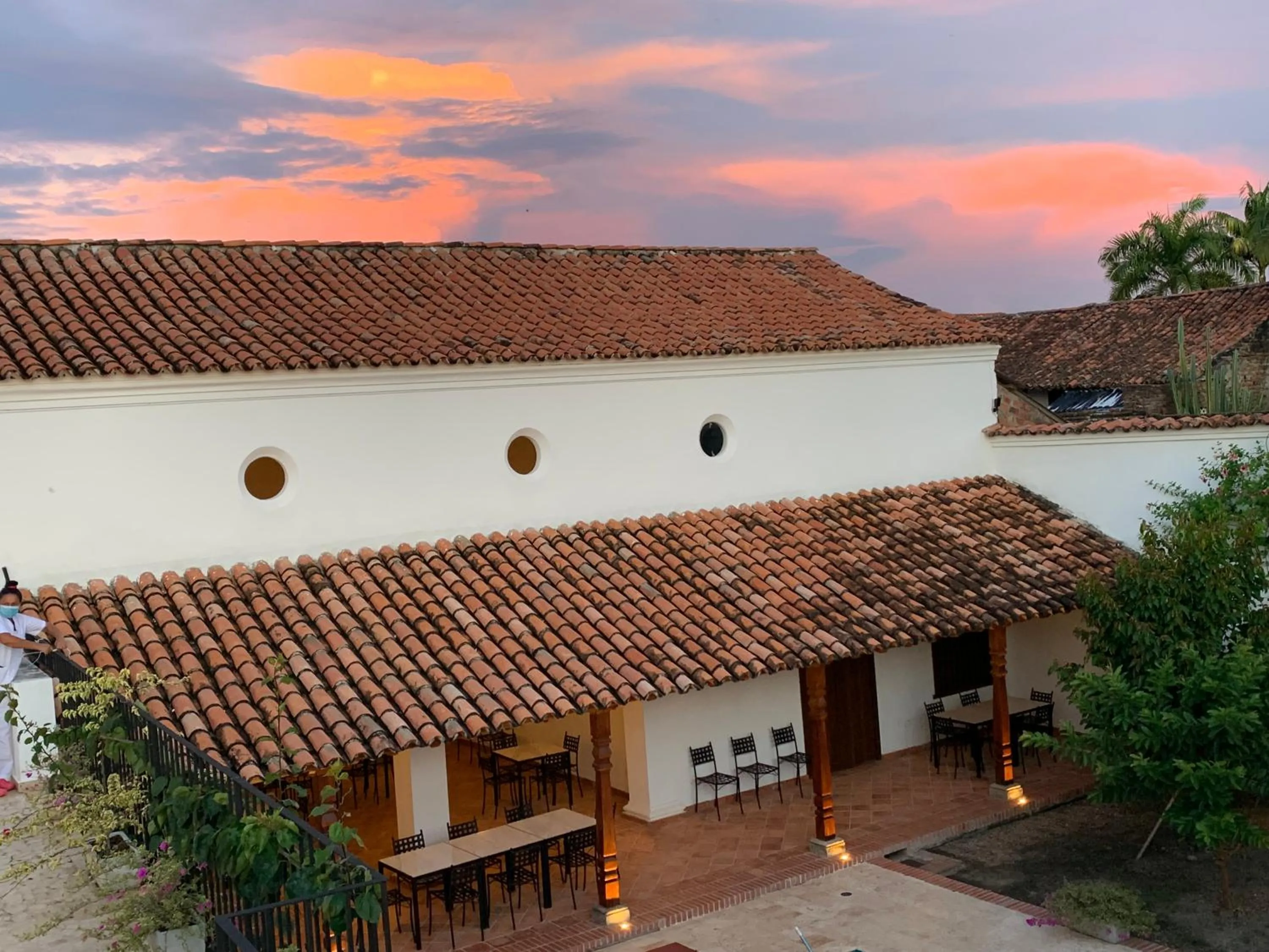 Bird's eye view in Karakali Boutique Hotel