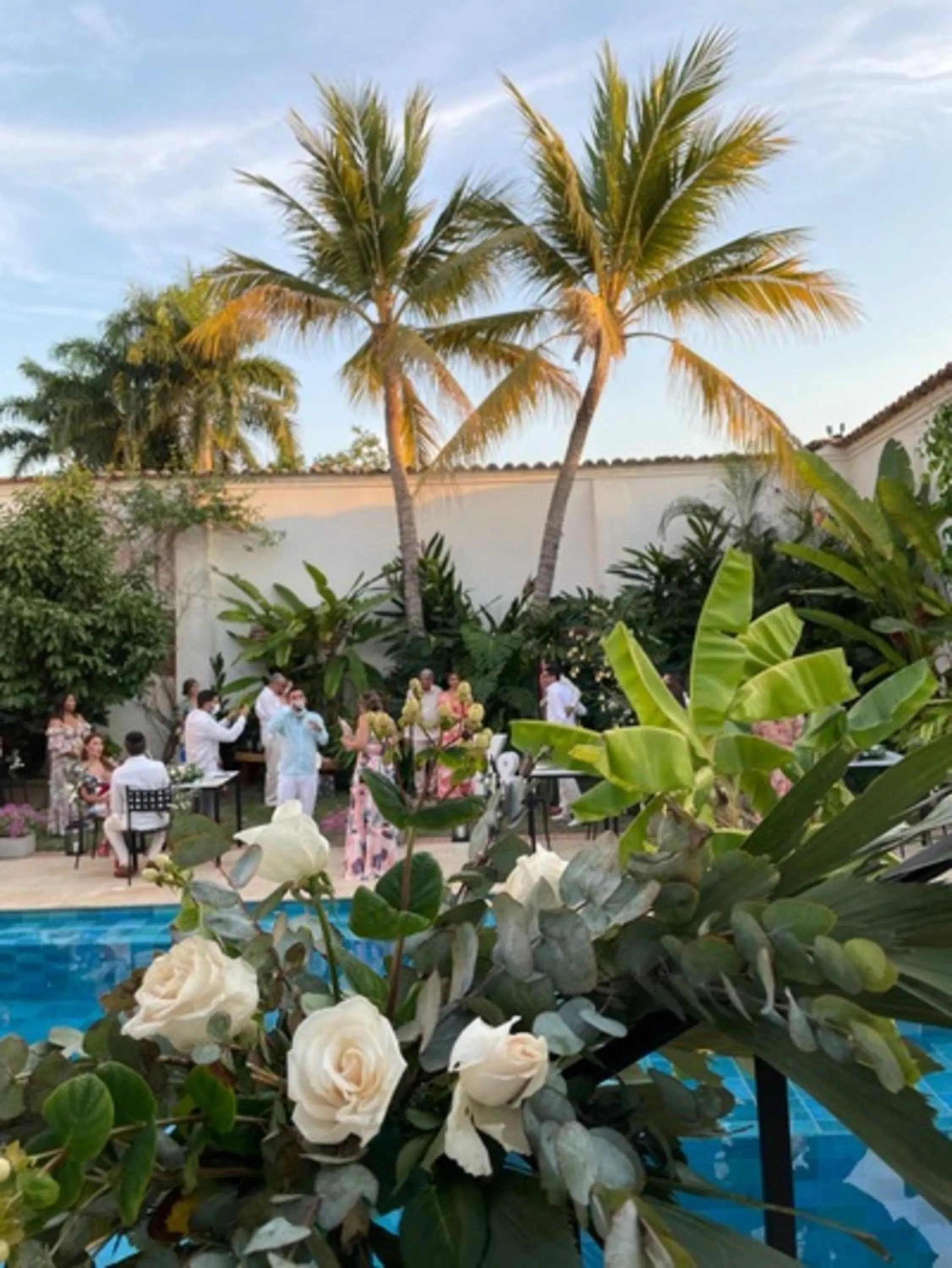 Pool view in Karakali Boutique Hotel