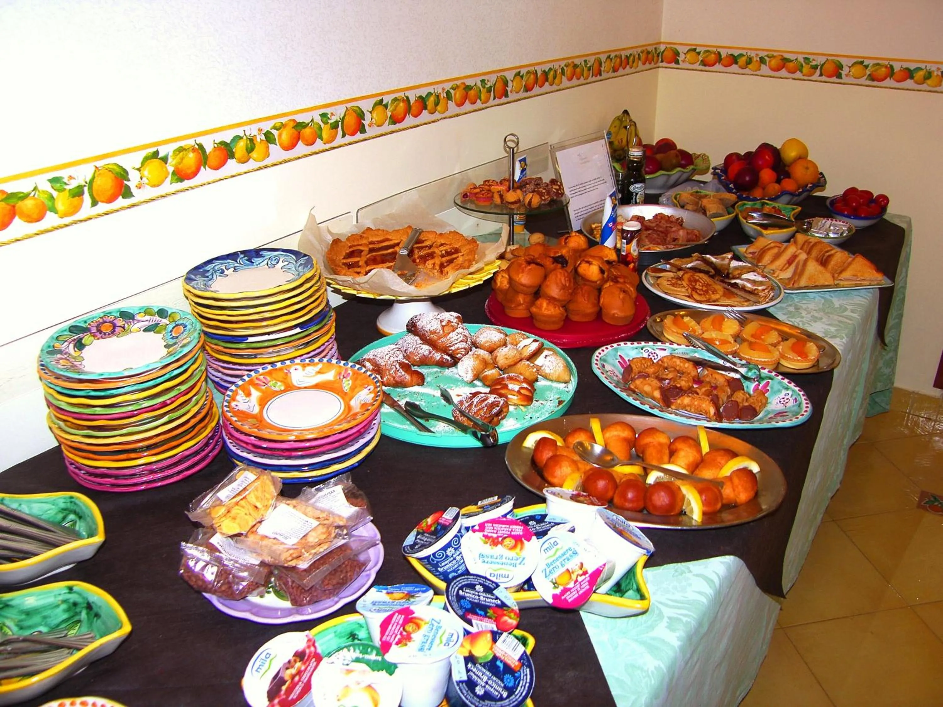 Communal lounge/ TV room in Locanda Degli Agrumi
