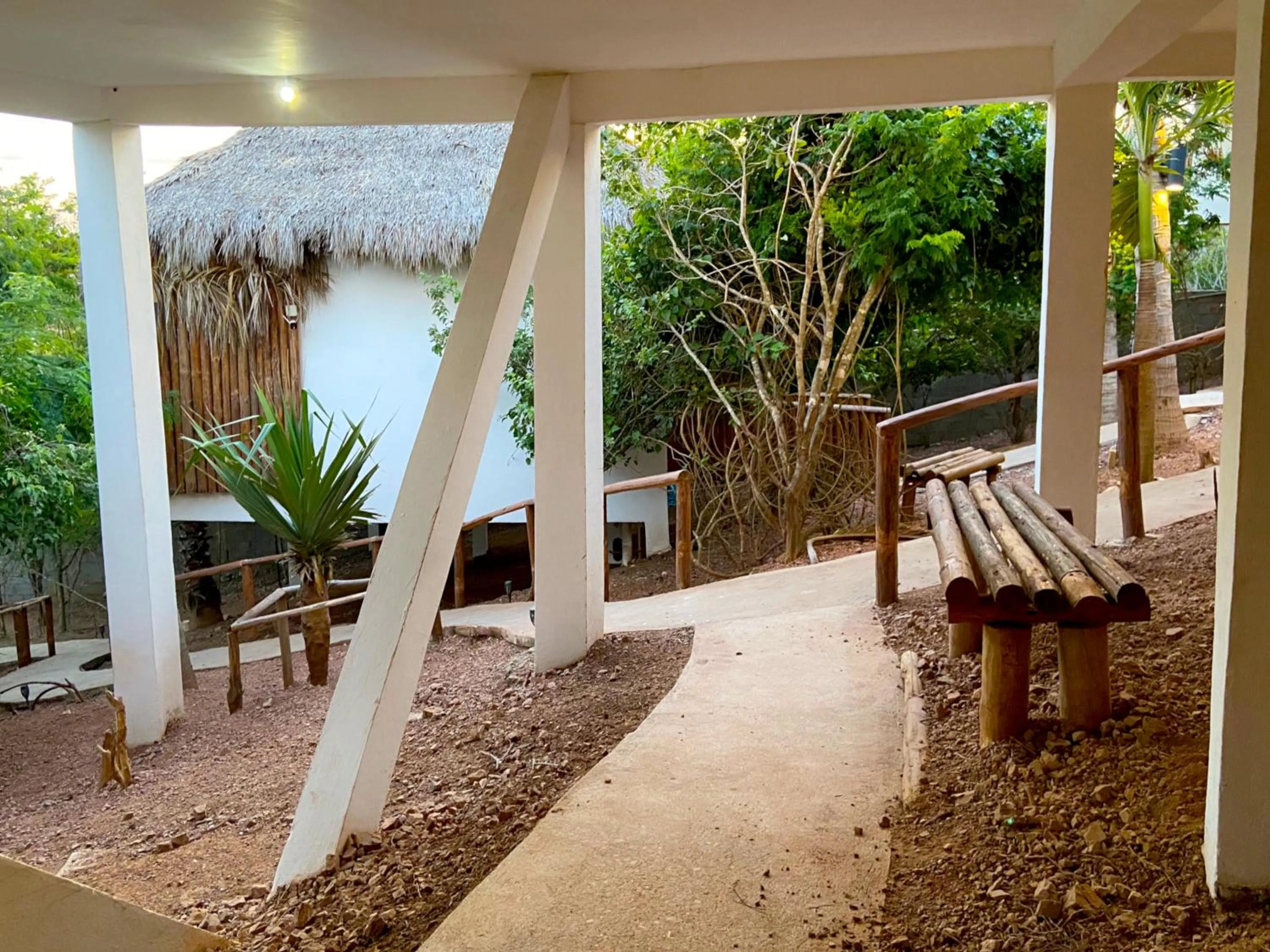 Property building in Palm Valley Cabins