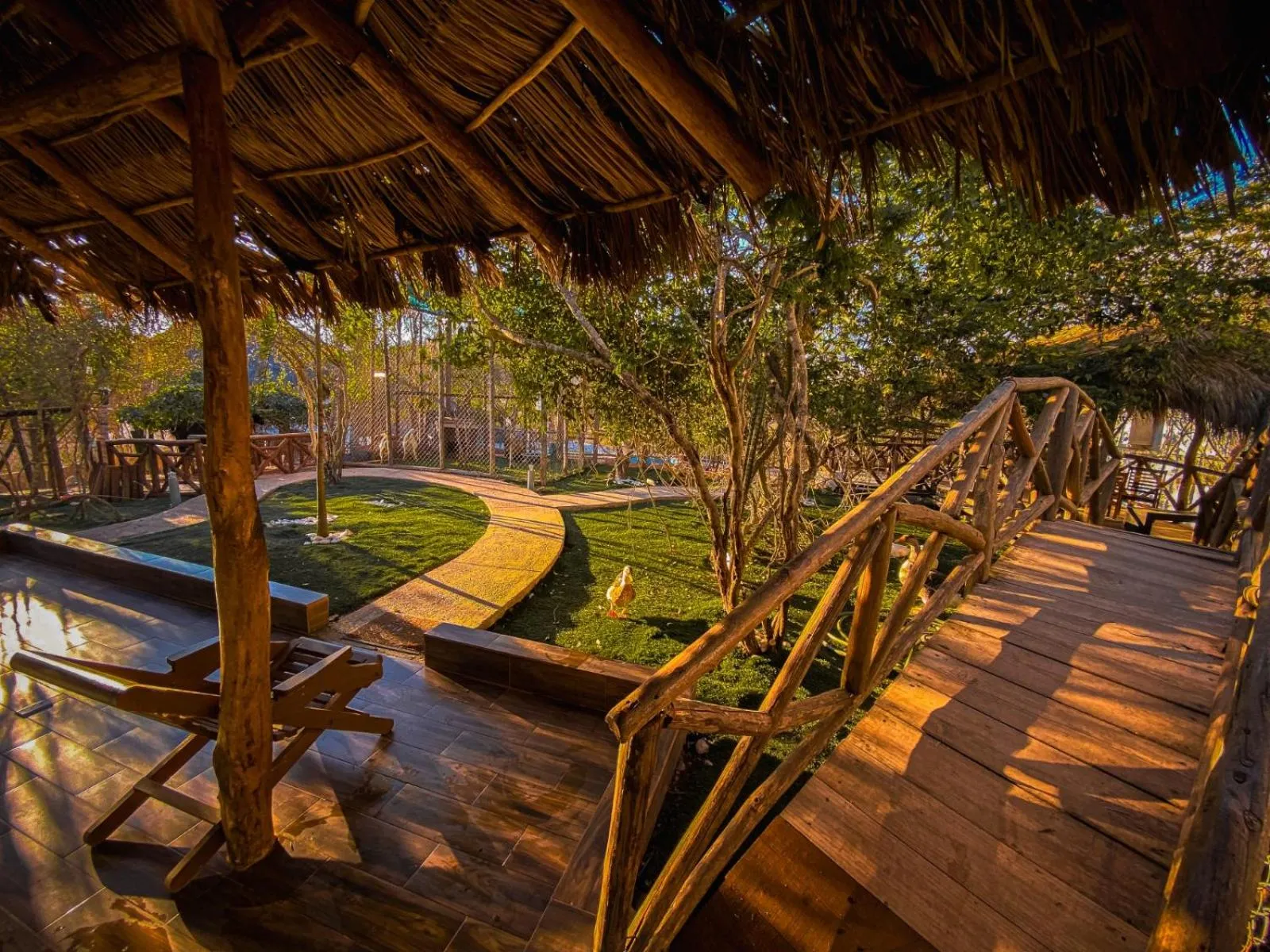 Family Room with Garden View in Palm Valley Cabins