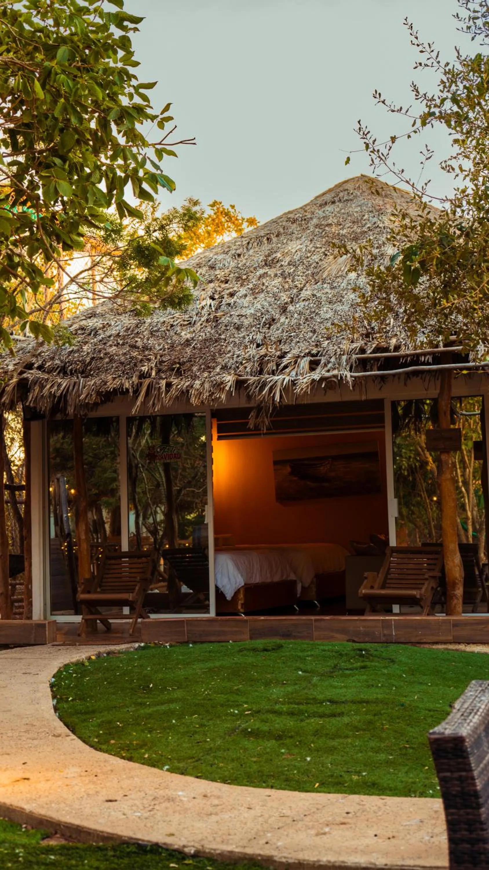 Property building in Palm Valley Cabins