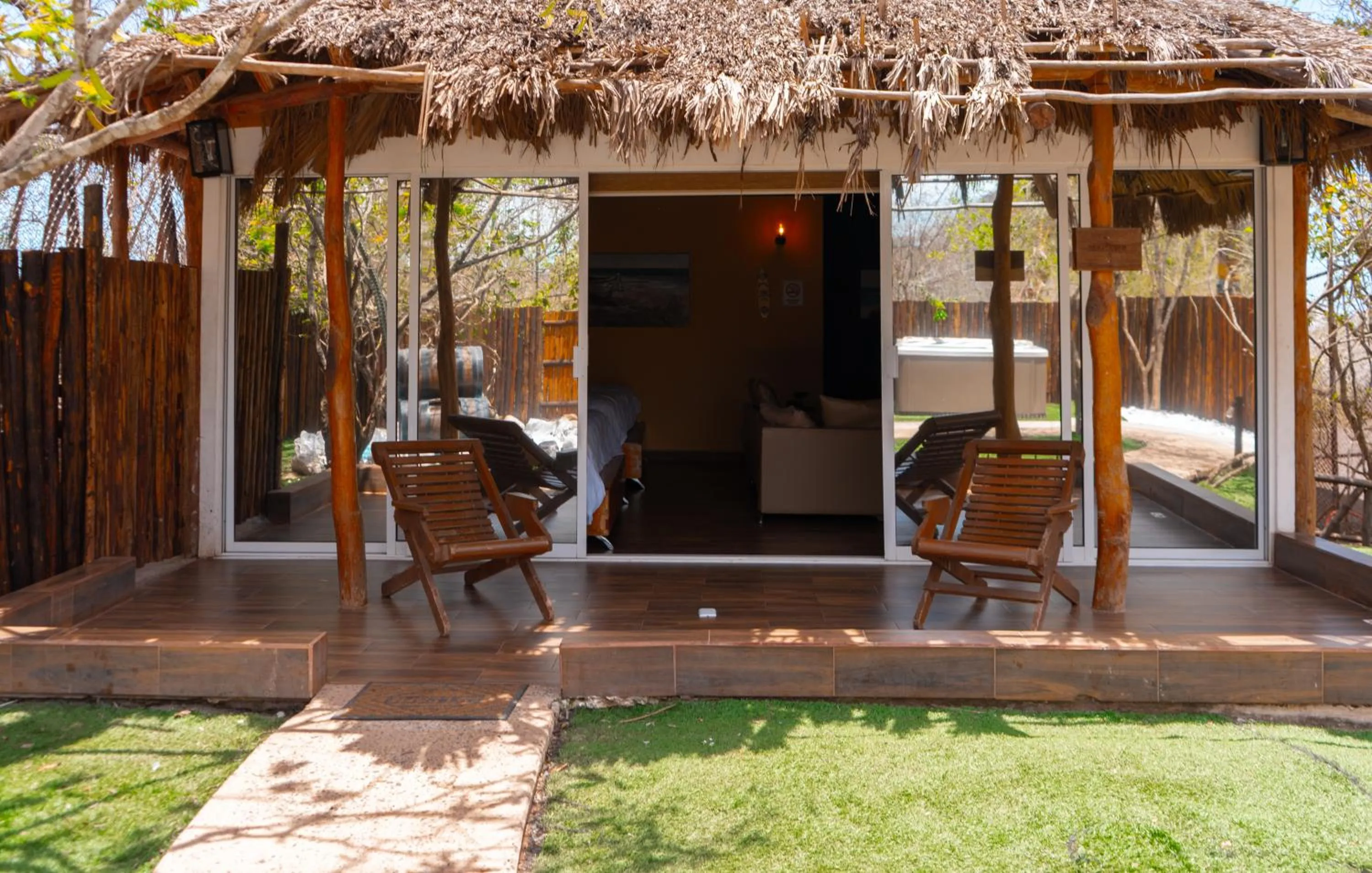 Property building in Palm Valley Cabins