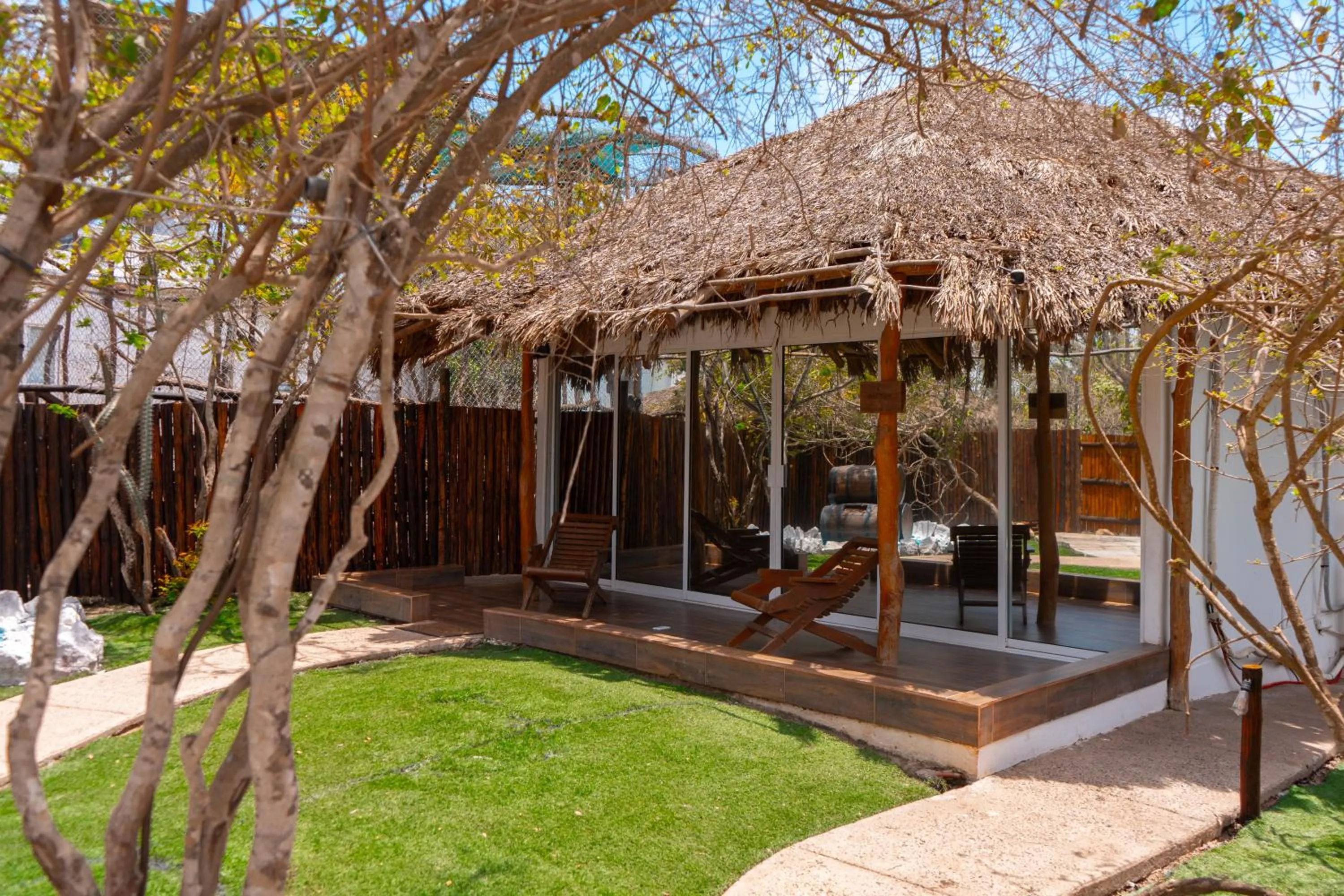 Property building in Palm Valley Cabins