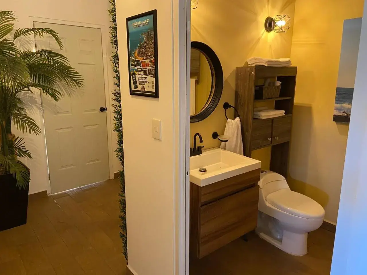 Bathroom in Palm Valley Cabins Bathroom in Palm Valley Cabins