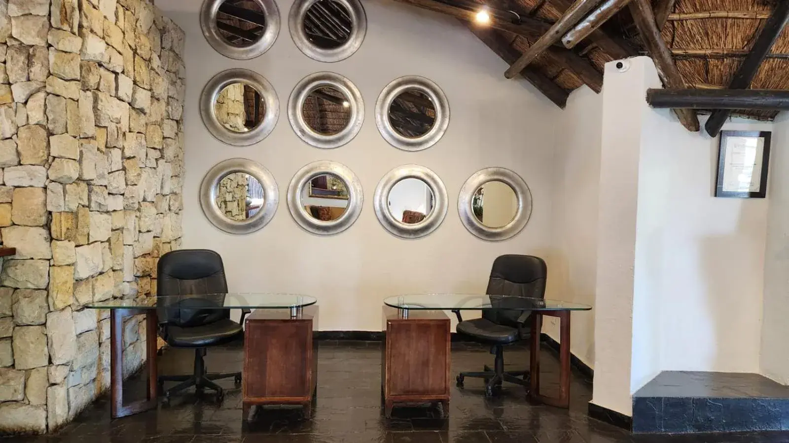 Lobby or reception in Shumba Valley Lodge Lanseria Airport Lobby or reception in Shumba Valley Lodge Lanseria Airport