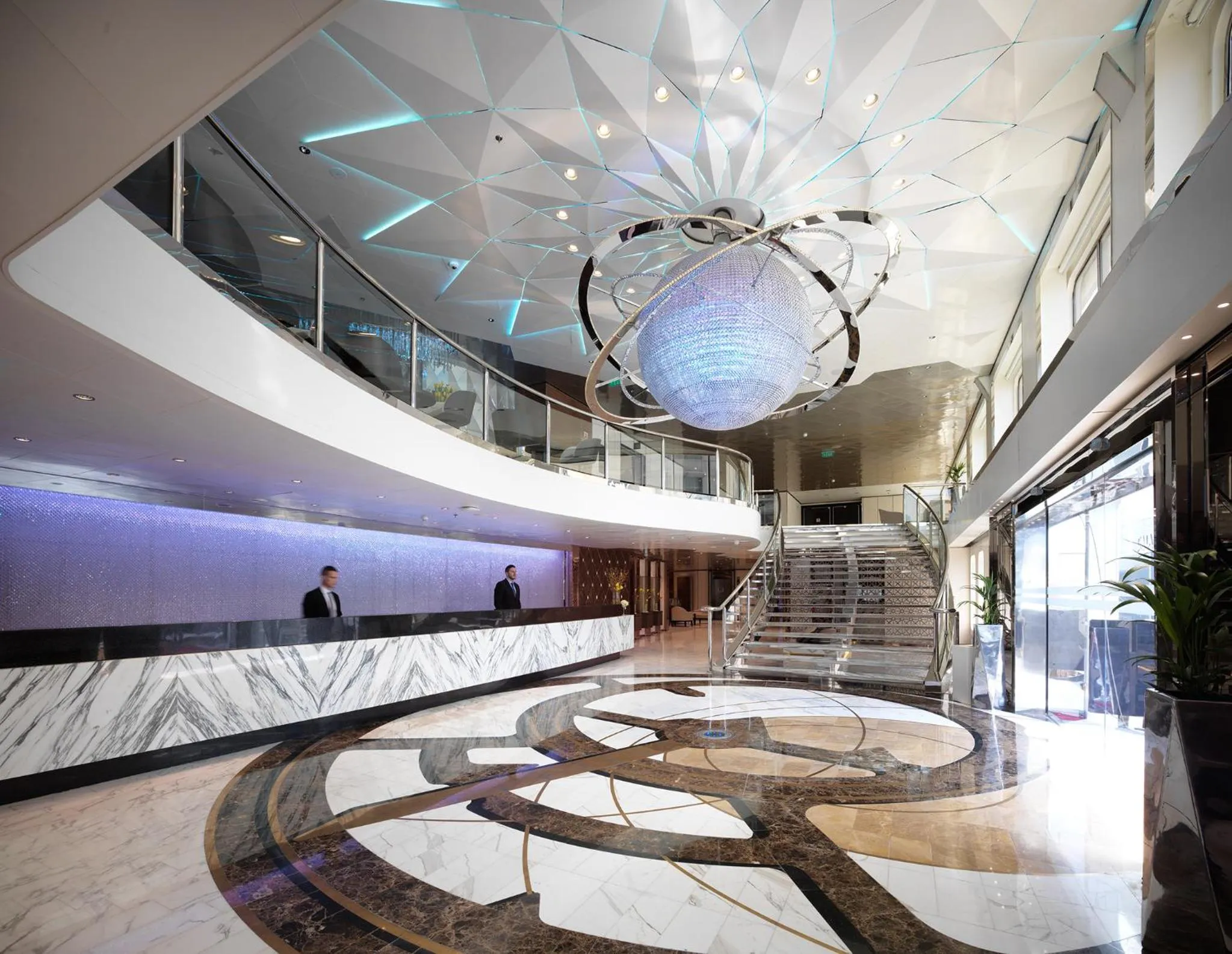 Lobby or reception in Sunborn Gibraltar