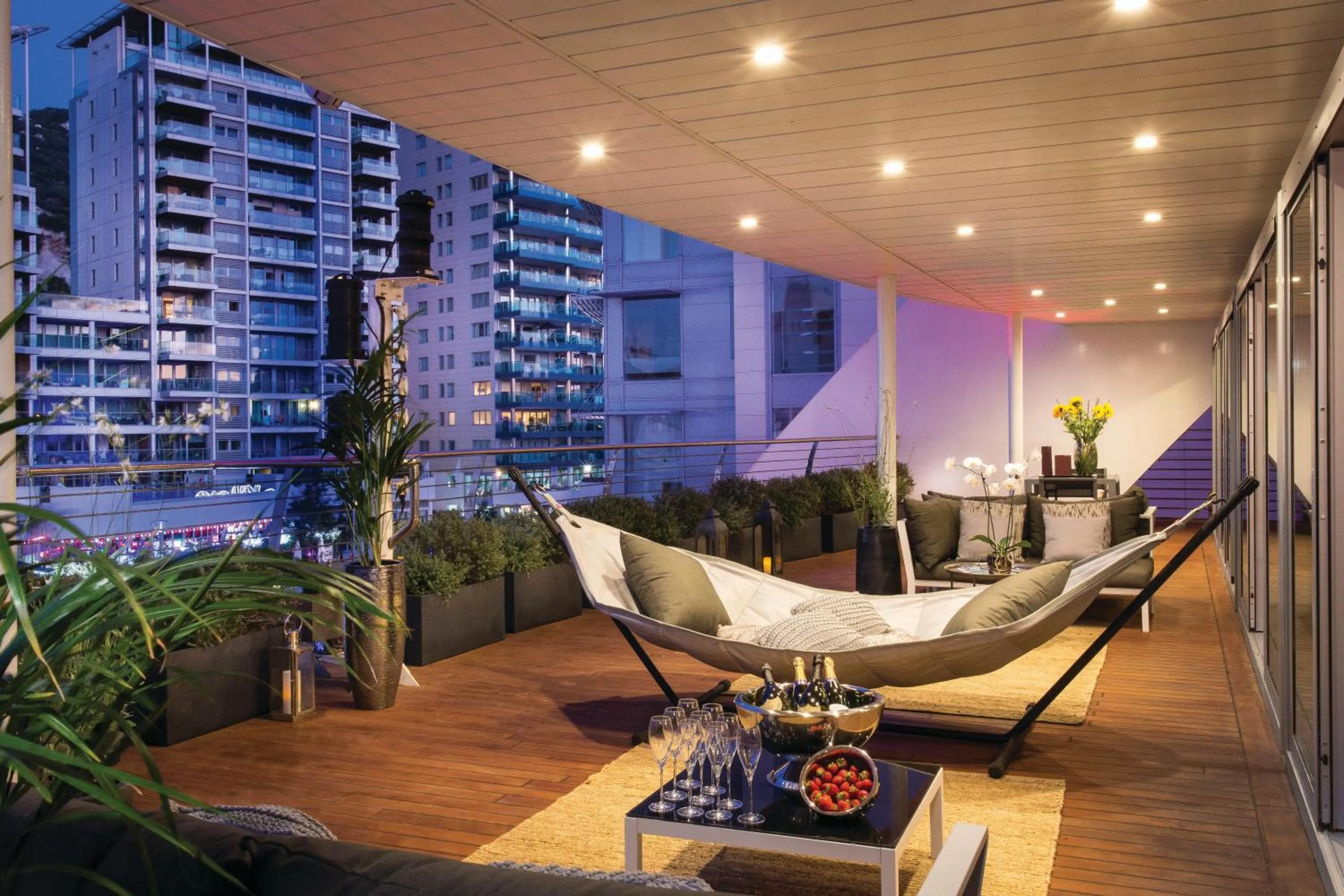 Balcony/Terrace in Sunborn Gibraltar