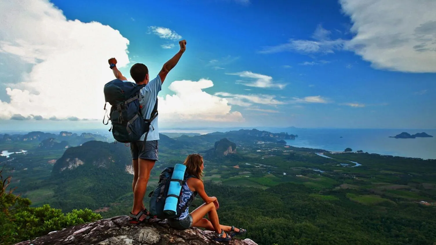 Hiking in Swiss Chalet Garden, Pool Resort