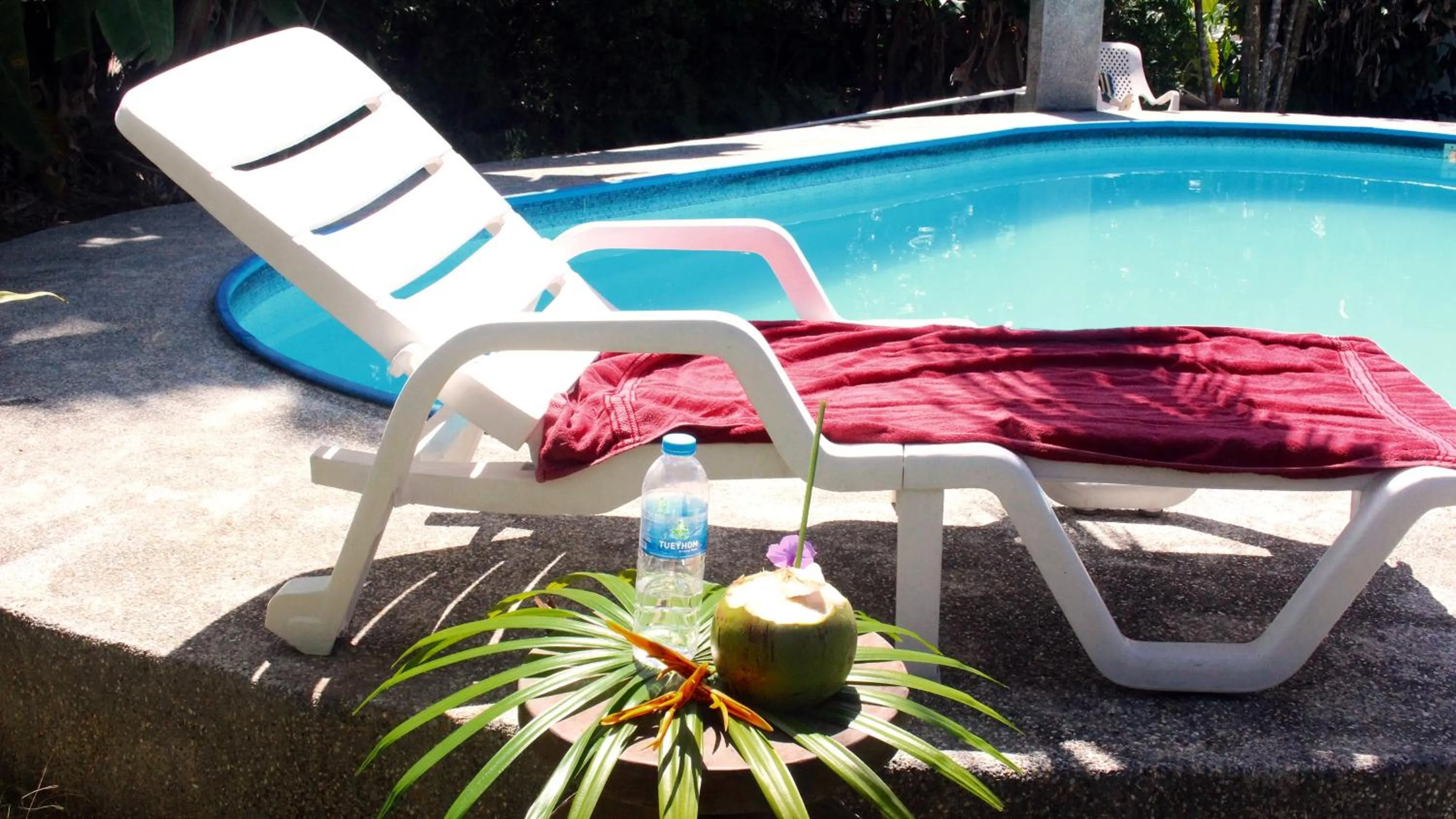 Swimming pool in Swiss Chalet Garden, Pool Resort
