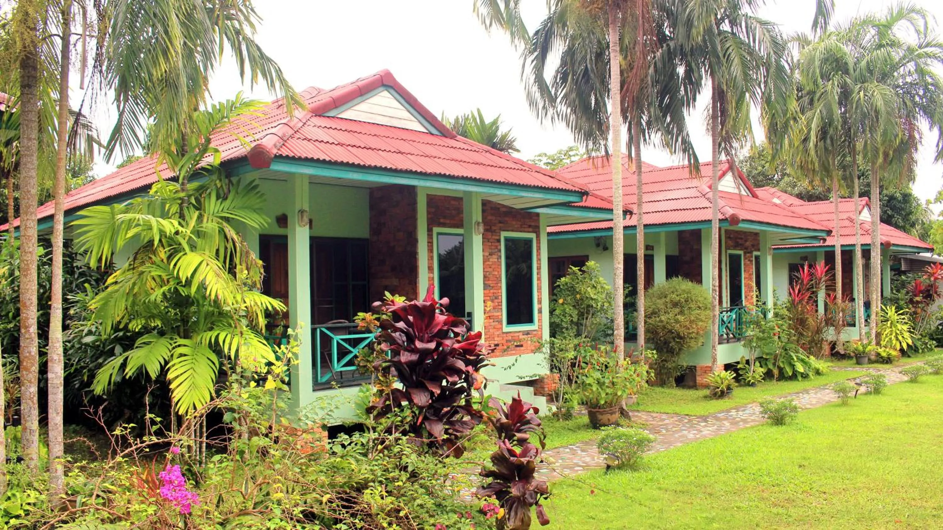 Property building in Swiss Chalet Garden, Pool Resort