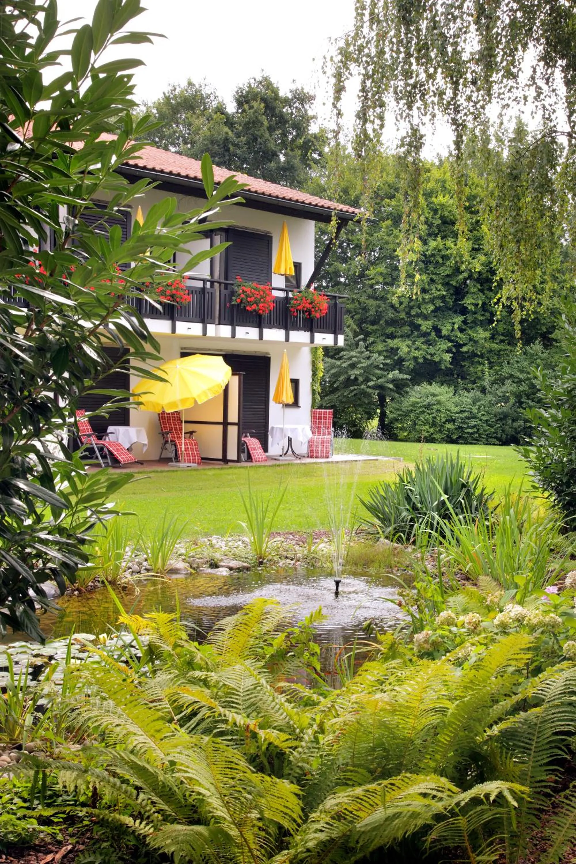 Patio in Hotel Hofmark