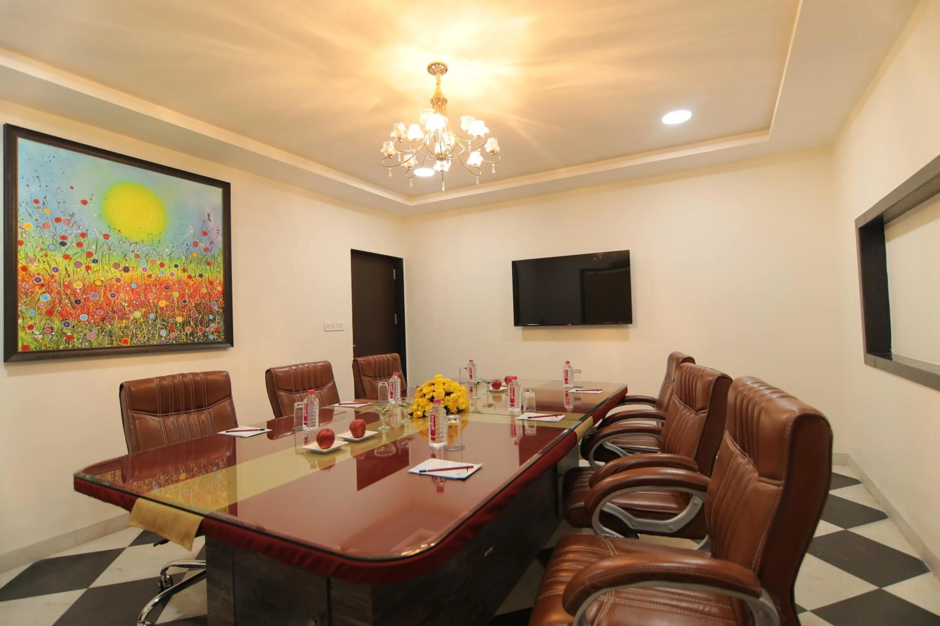 Meeting/conference room in juSTa Ssatva Resort, Udaipur