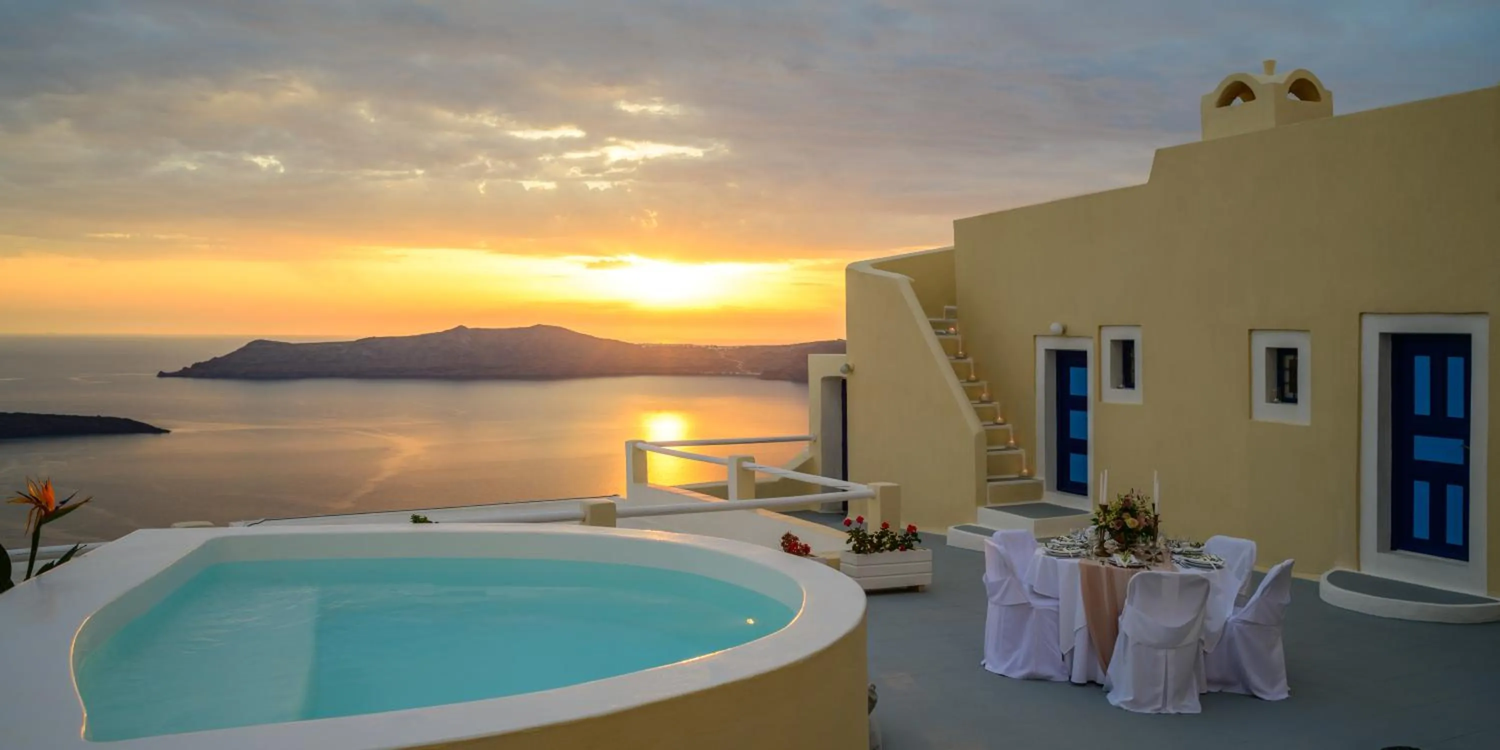 Sunset in Astraea House