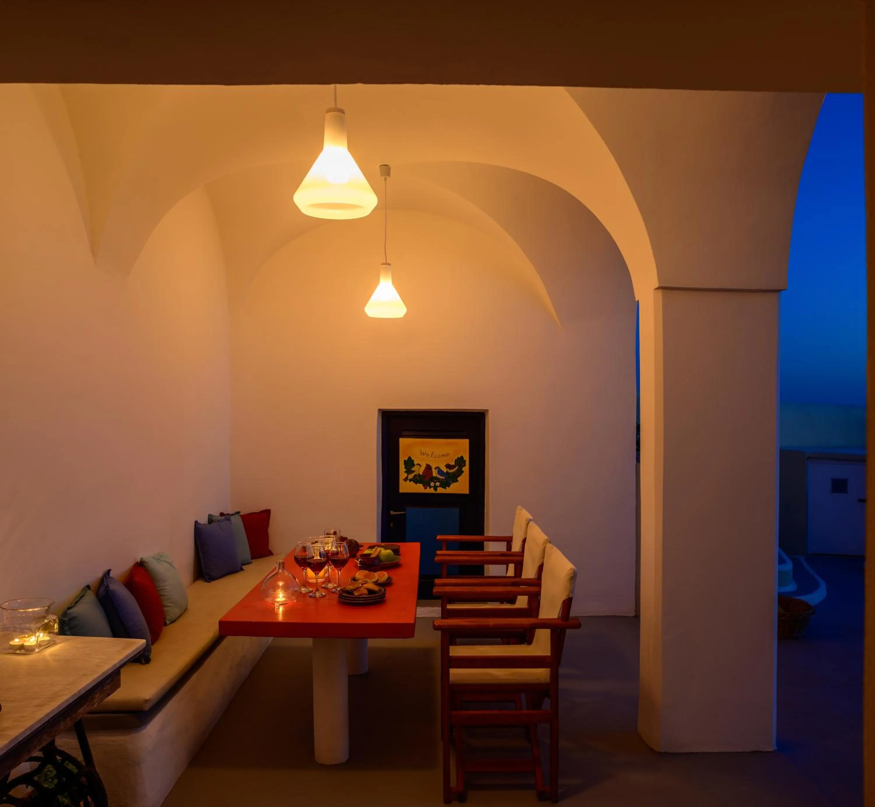Dining area in Astraea House