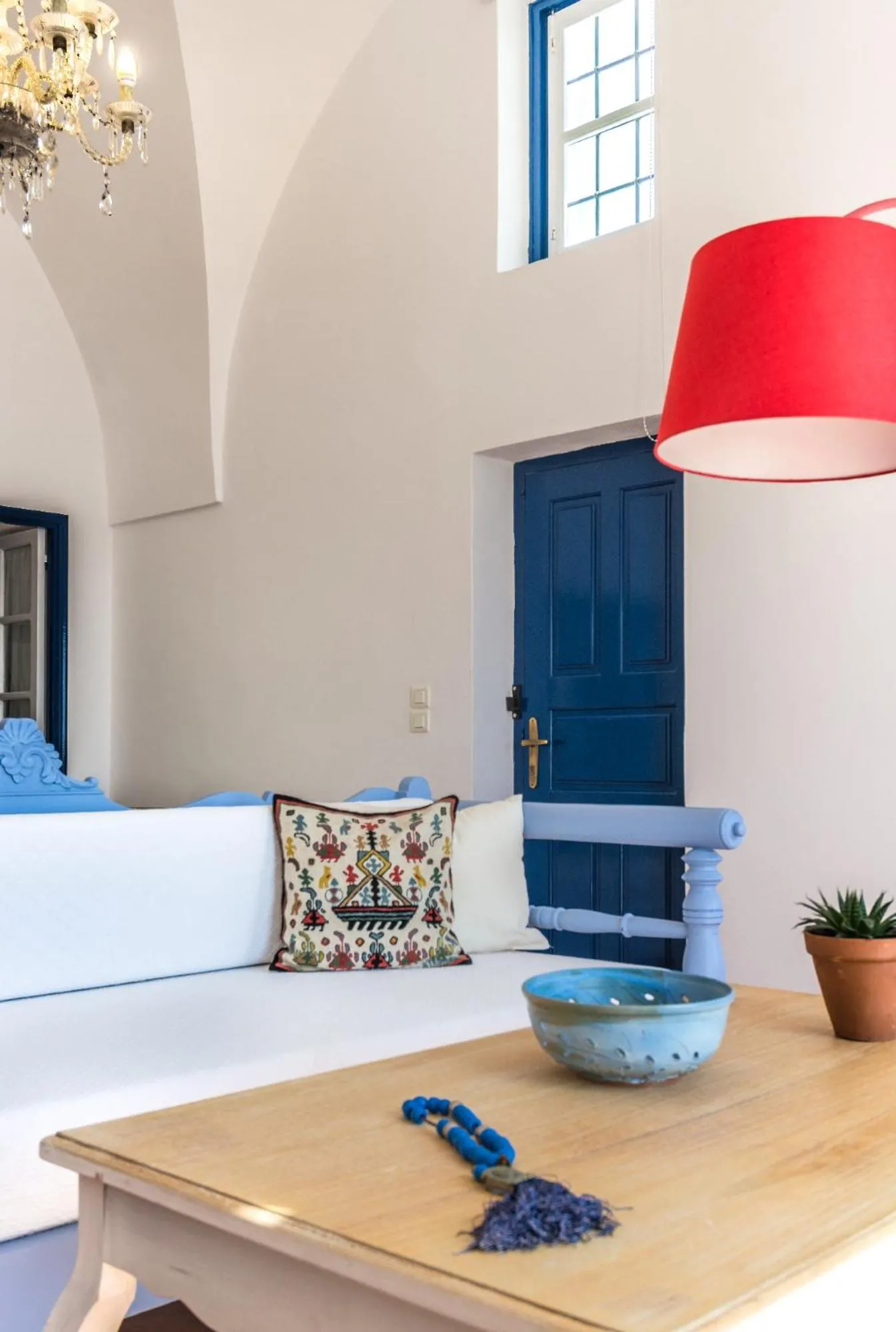 Living room in Astraea House