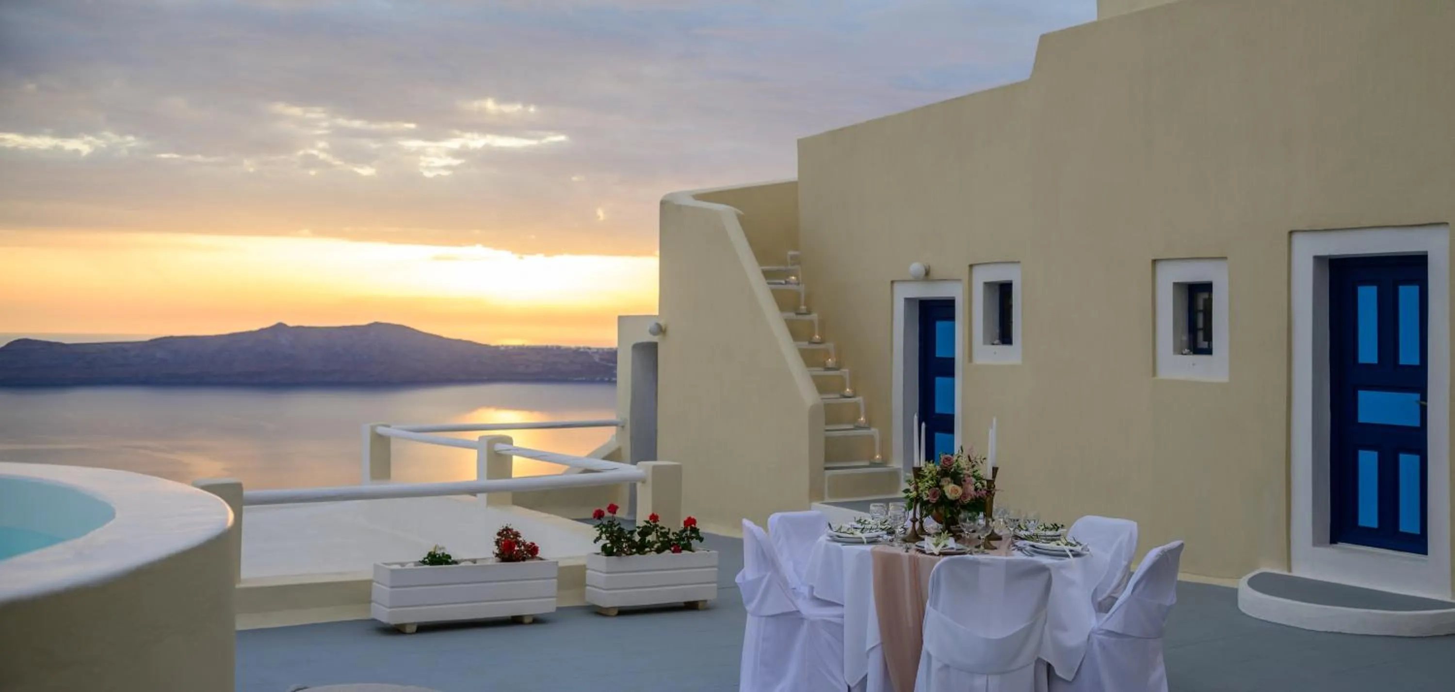 Sunset in Astraea House