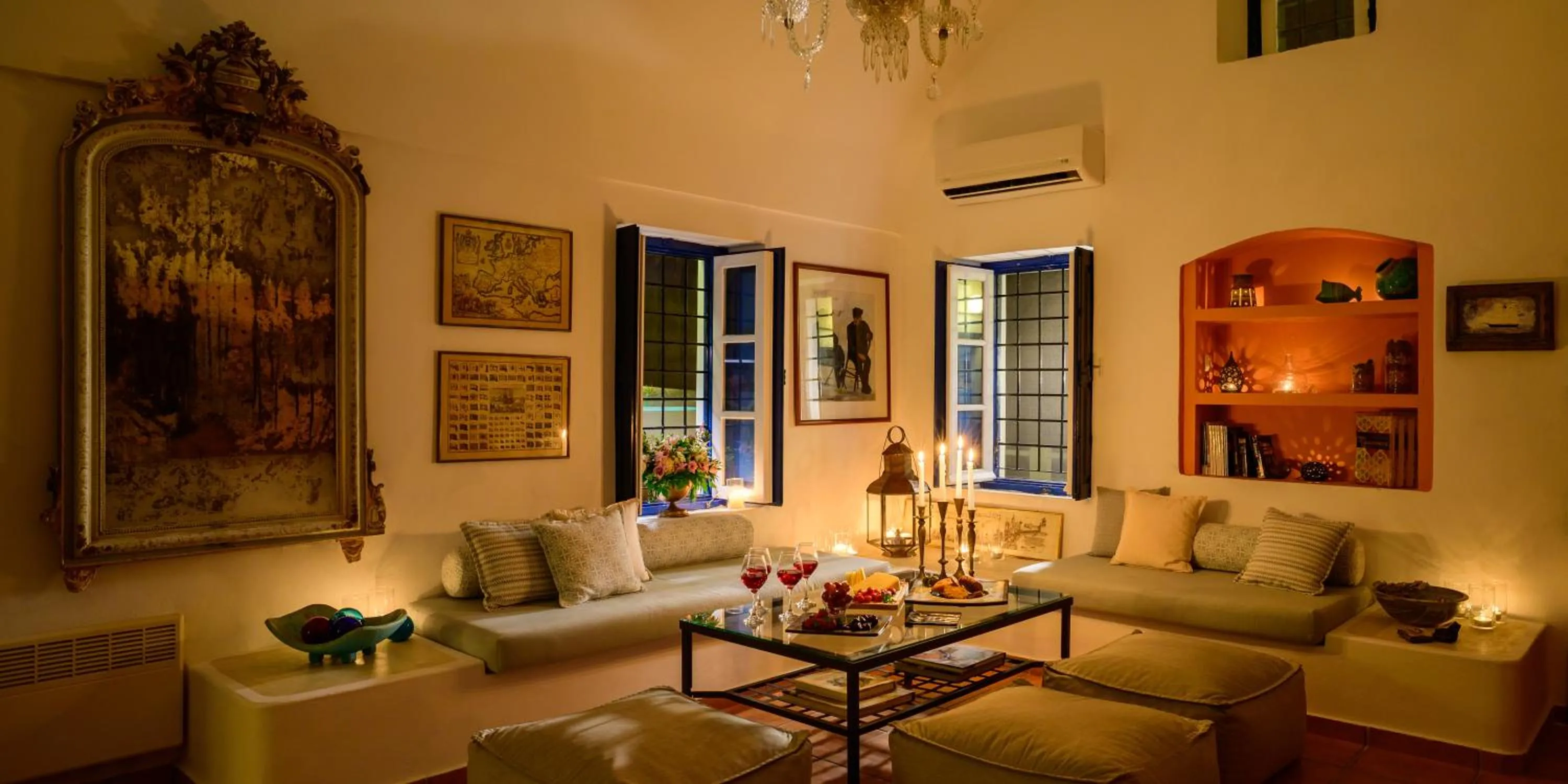 Living room in Astraea House