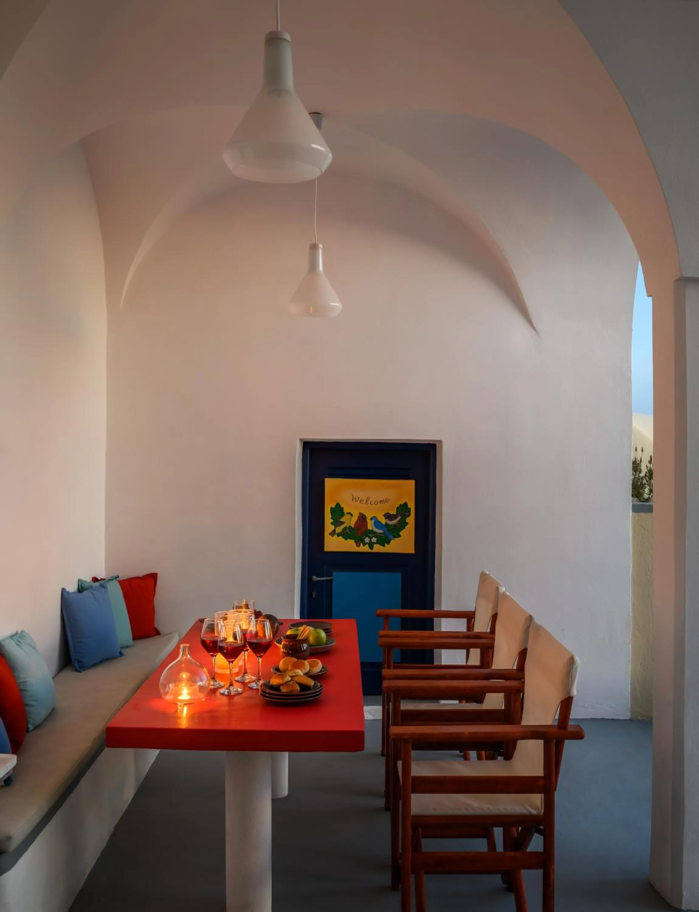 Patio in Astraea House