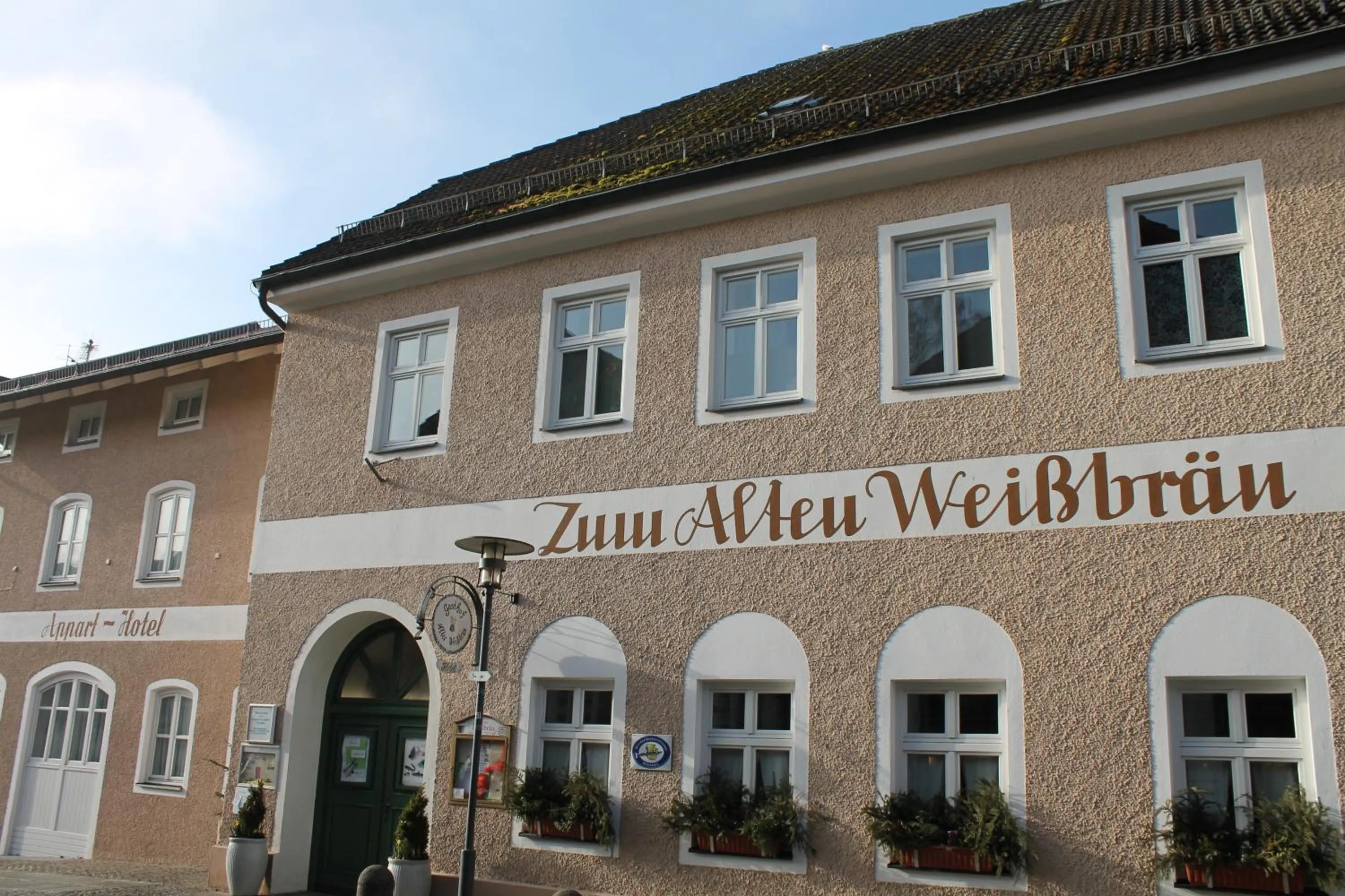 Facade/entrance in Hotel Alter Weißbräu